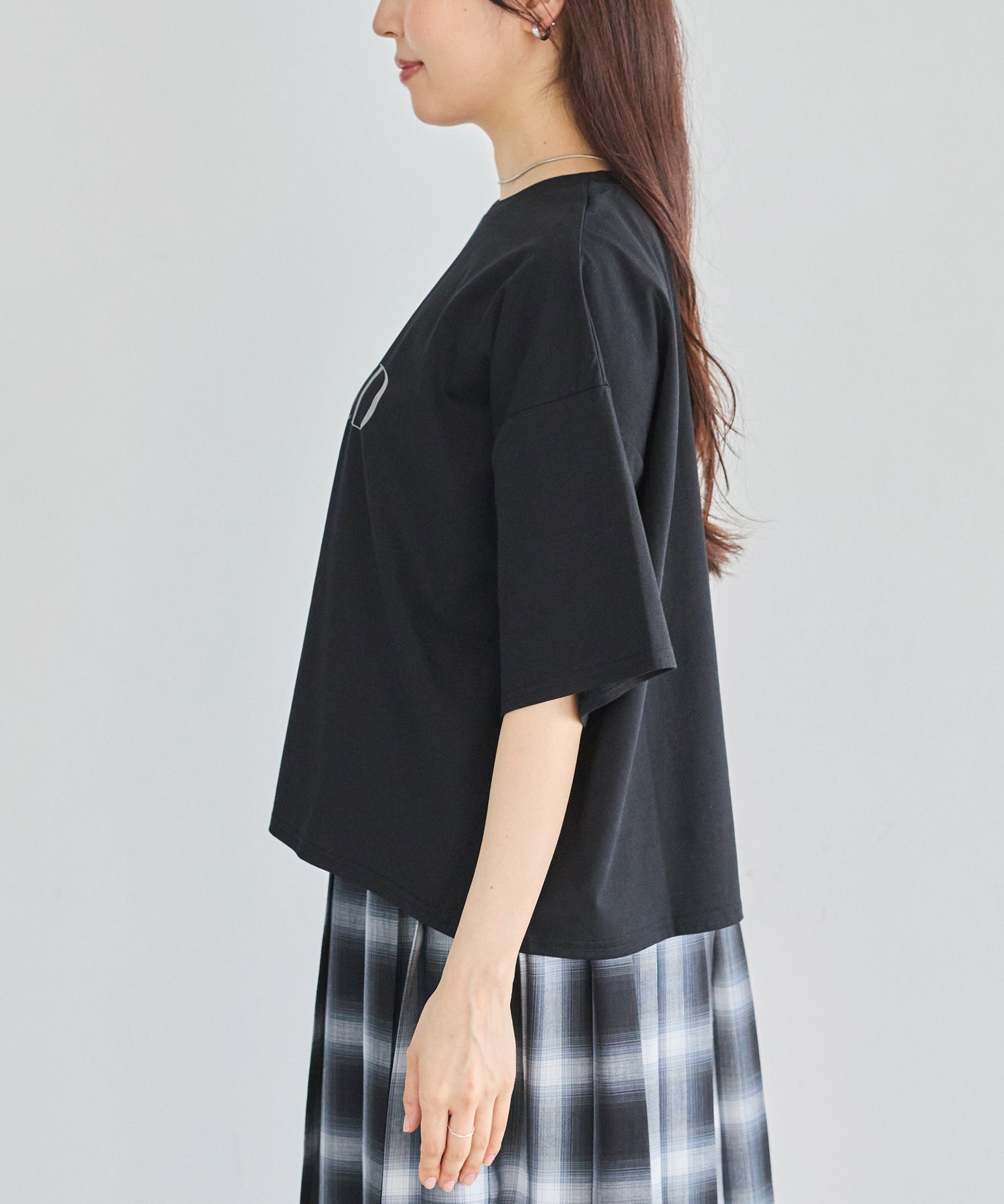 サイド　model:162cm 着用サイズ:M