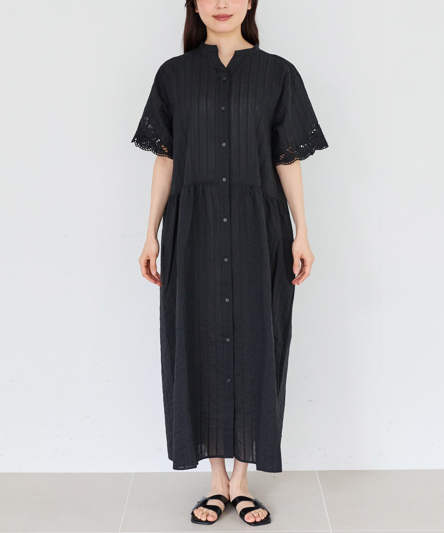 フロント　model:162cm 着用サイズ:M
