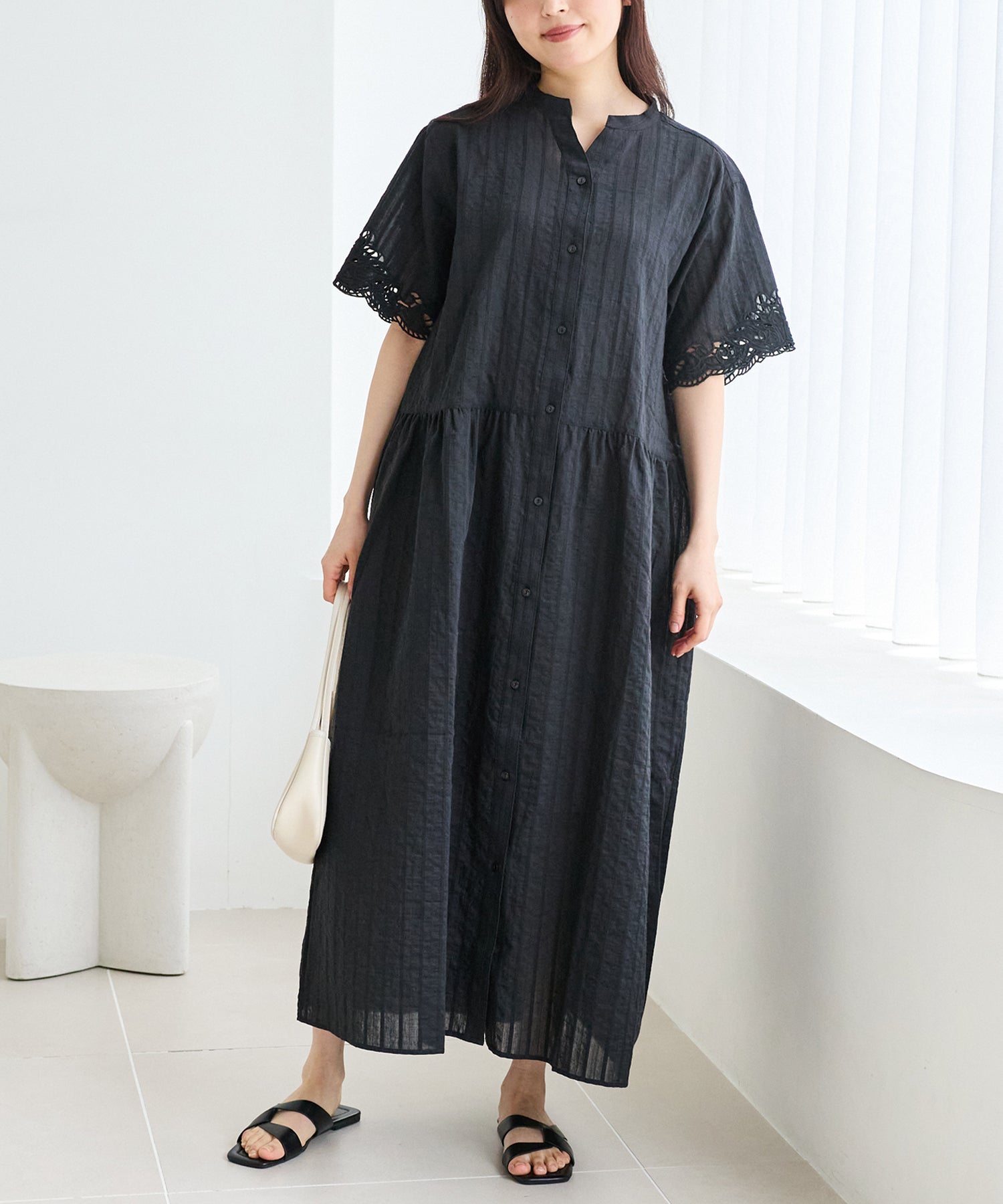 ブラック　model:162cm 着用サイズ:M