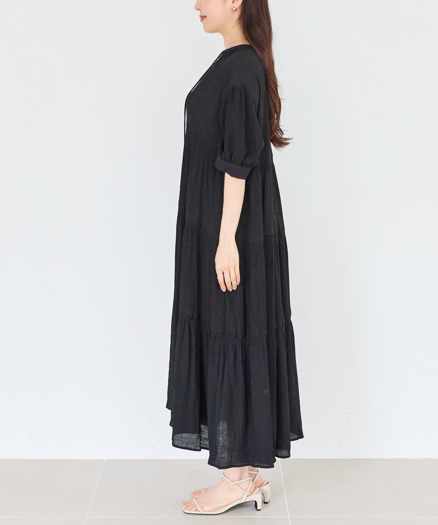 サイド　model:162cm 着用サイズ:M