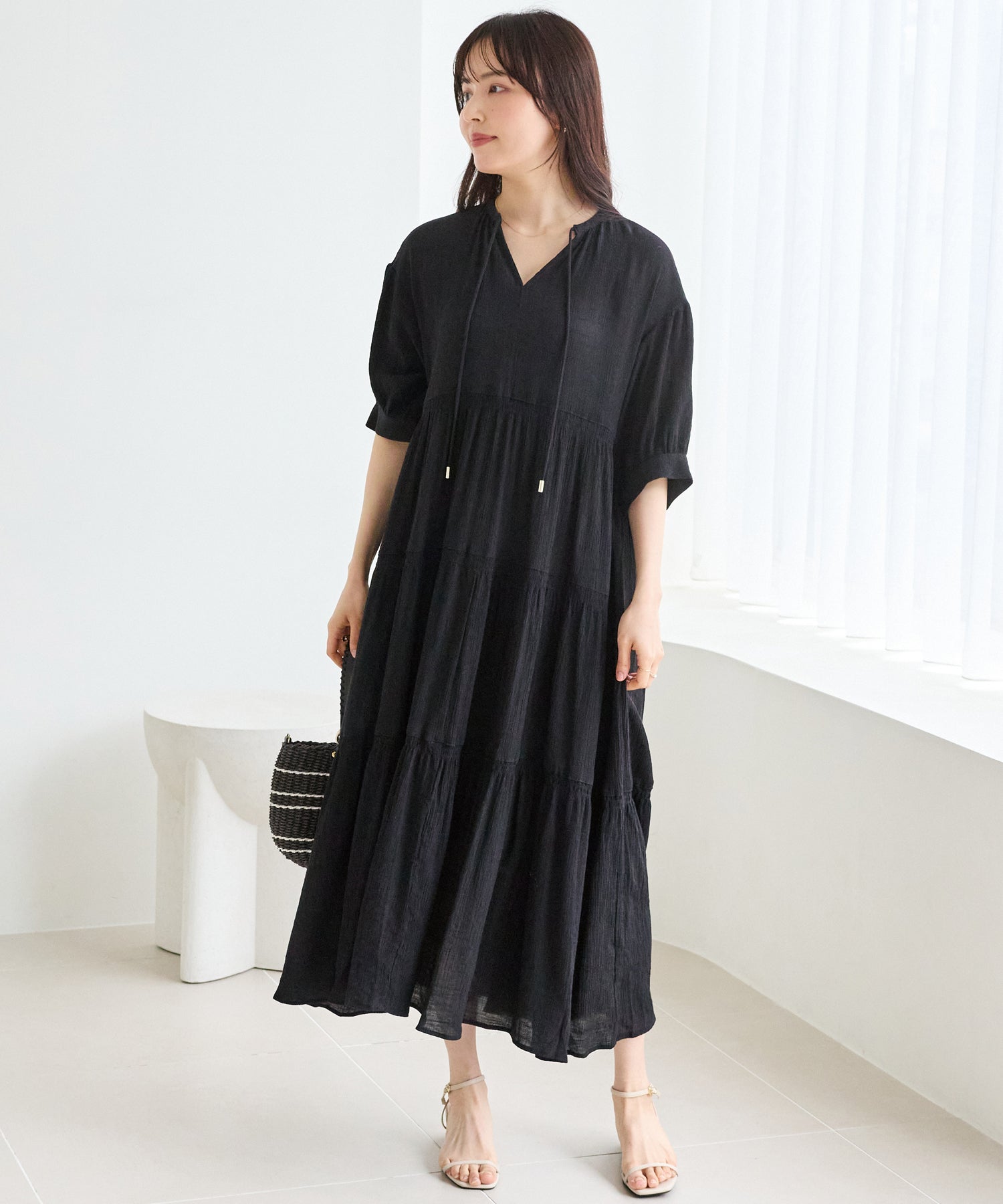 ブラック　model:162cm 着用サイズ:M