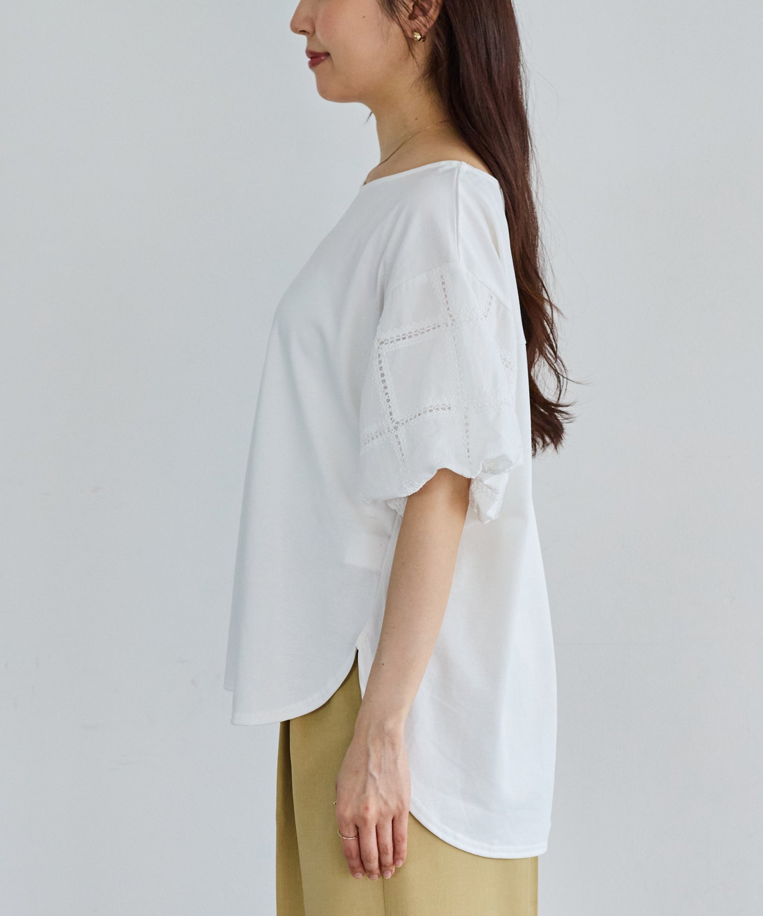 サイド　model:162cm 着用サイズ:M