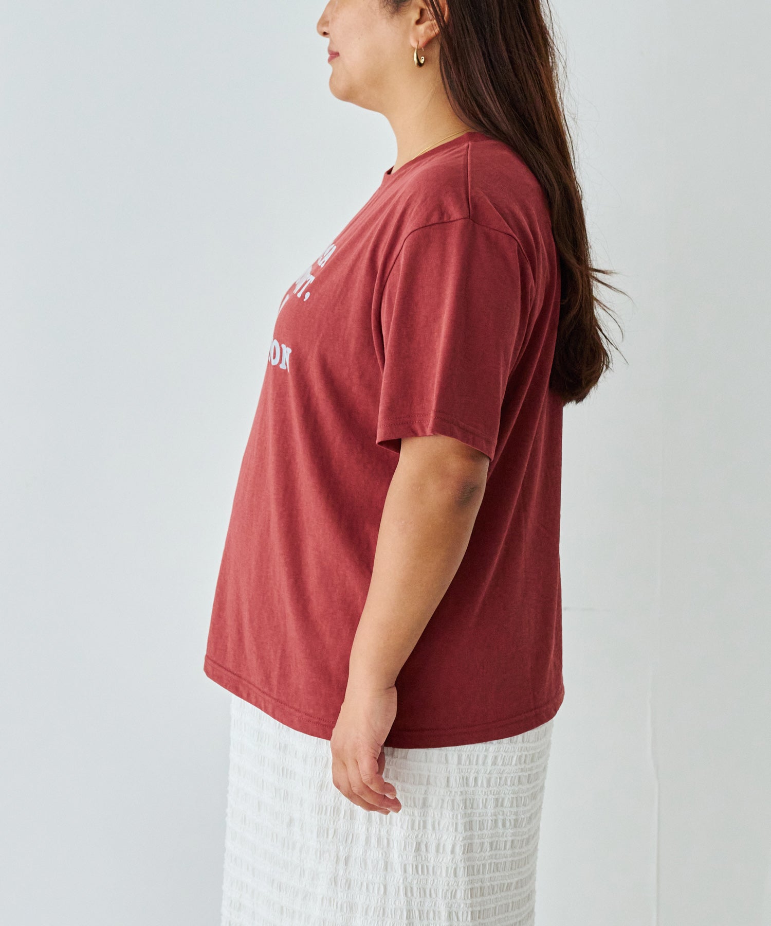 サイド　model:161cm 着用サイズ:3L