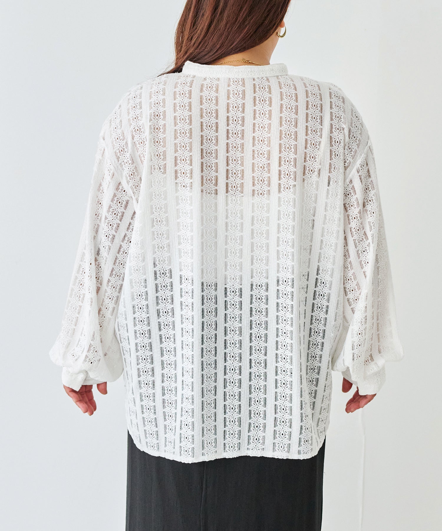 バック　model:161cm 着用サイズ:3L