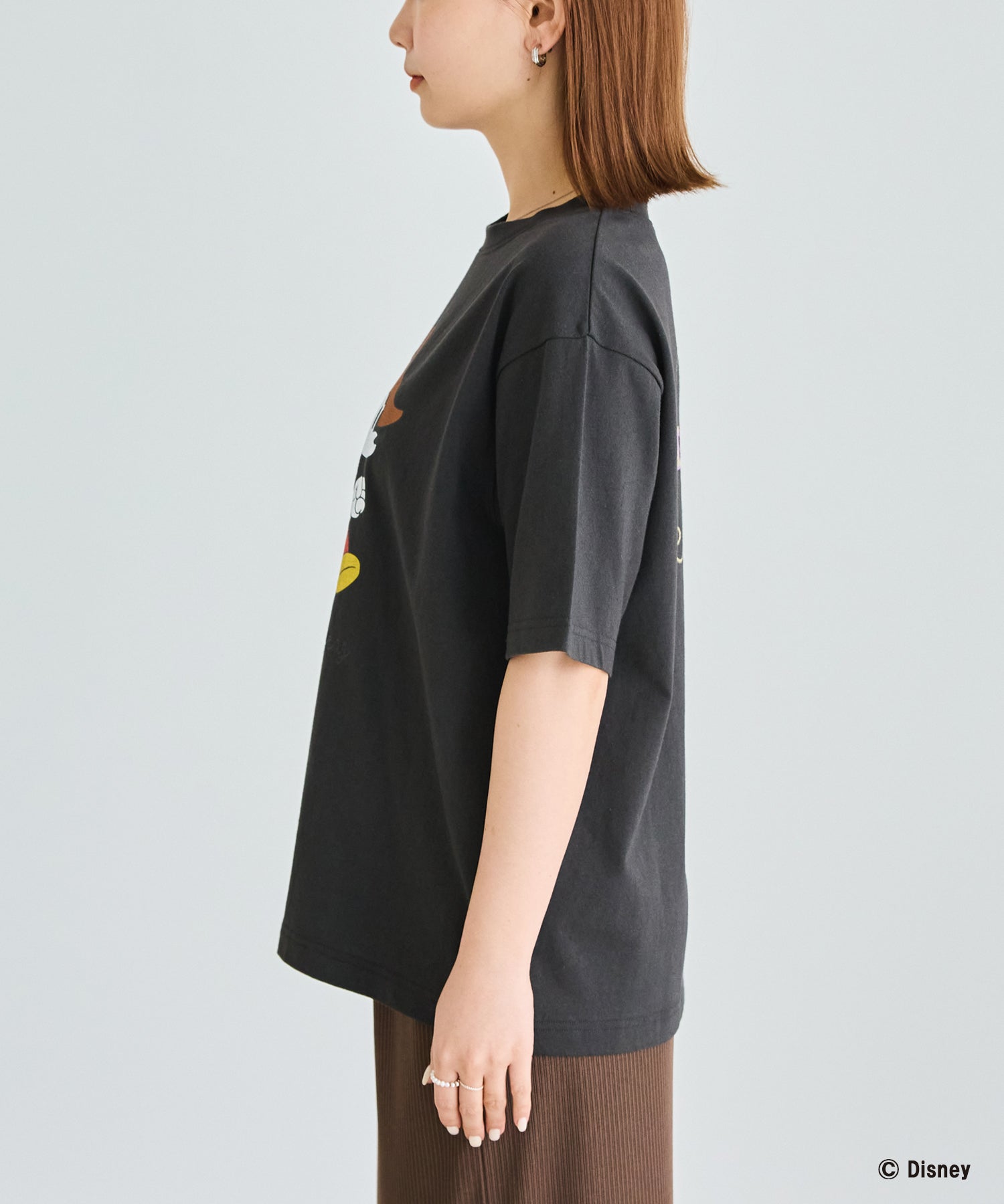 サイド　ブラック　model:156cm 着用サイズ:M