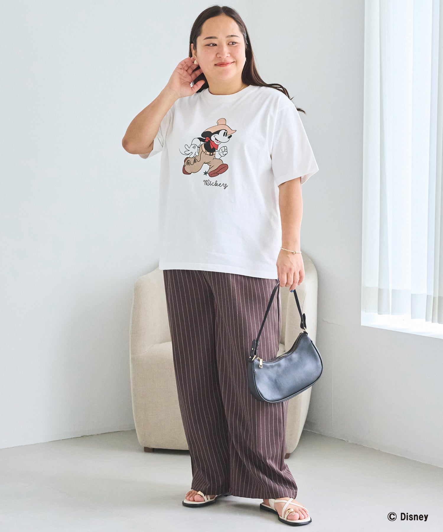 オフホワイト　model:161cm 着用サイズ:3L