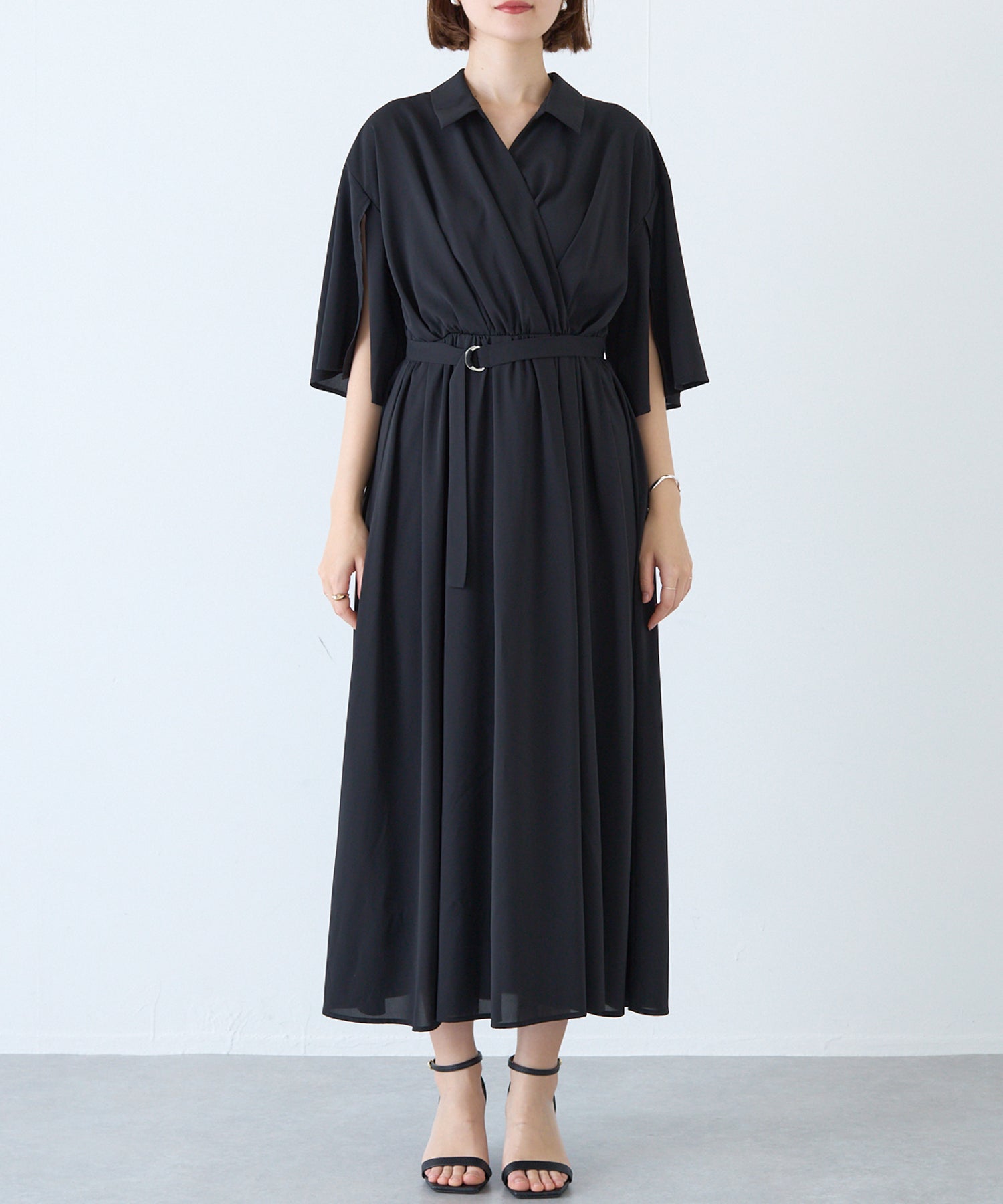 フロント　model:160cm 着用サイズ:M