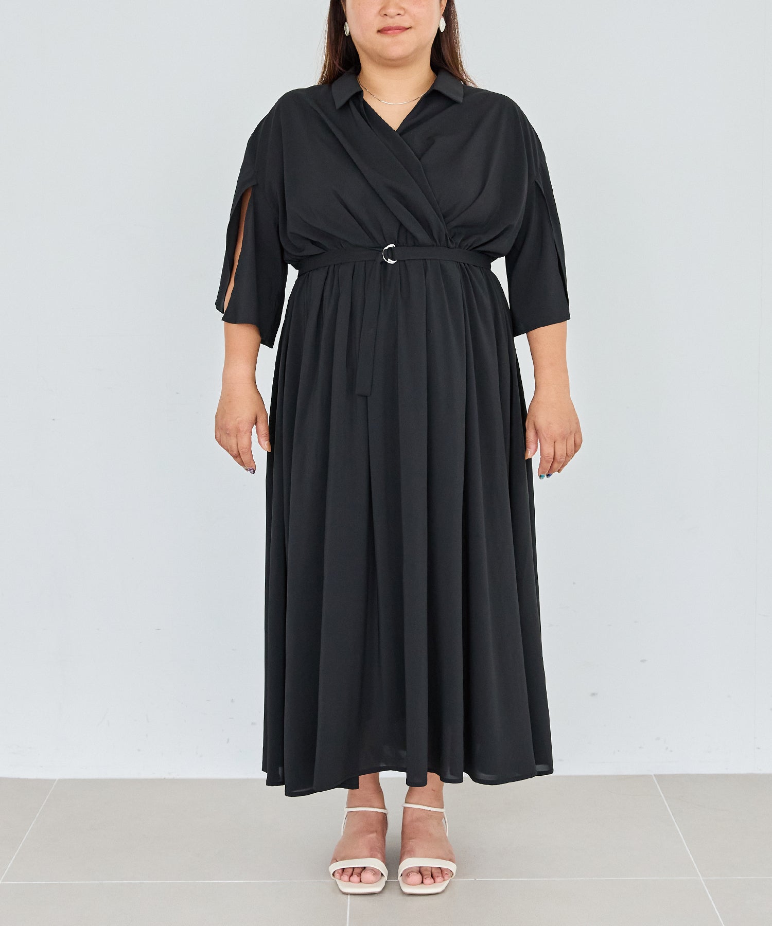 フロント　model:161cm 着用サイズ:3L