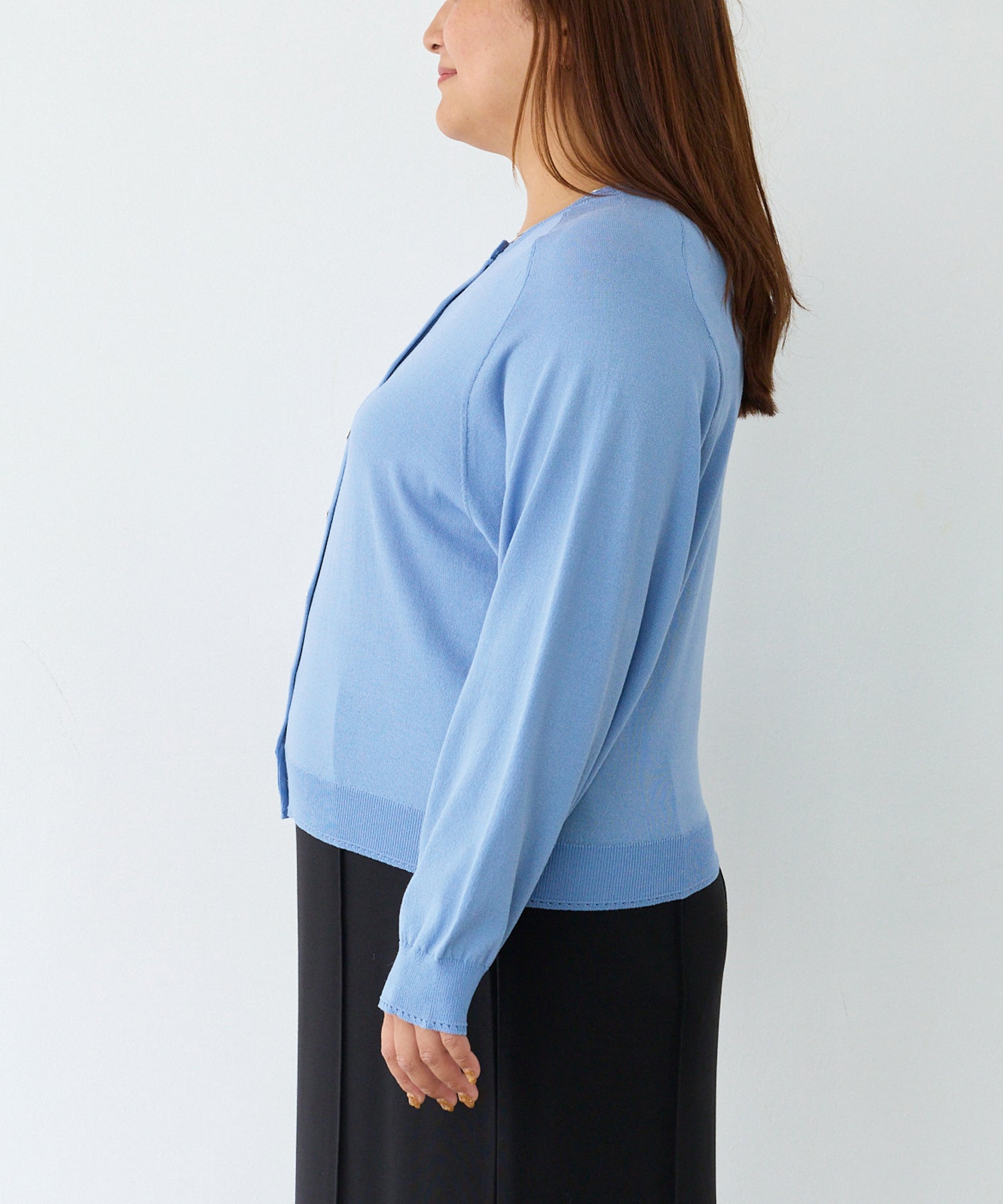 サイド　model:161cm 着用サイズ:3L