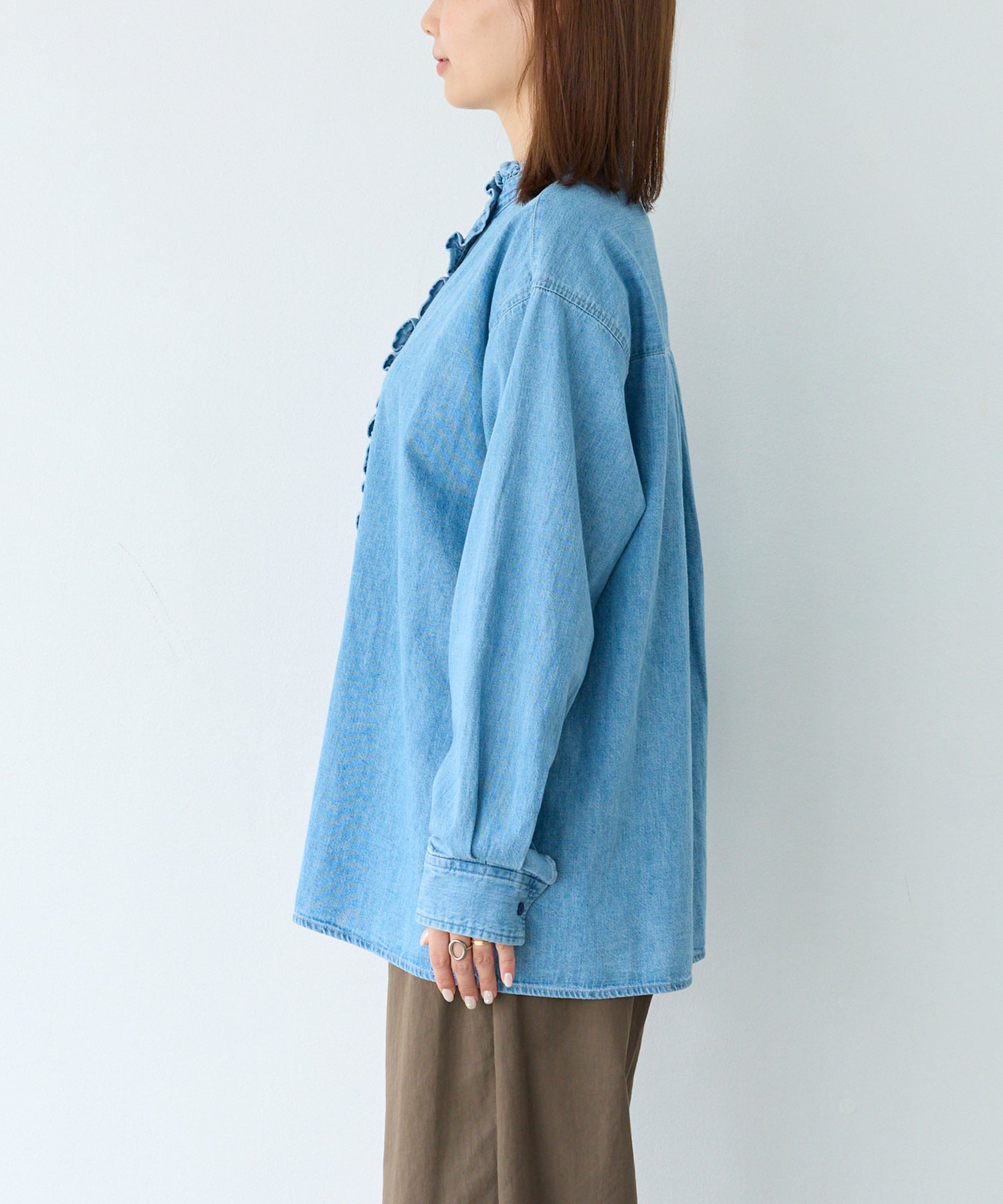 サイド　model:156cm 着用サイズ:M