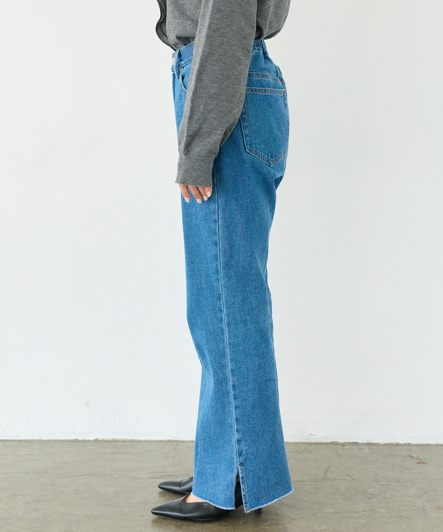 サイド　model:156cm 着用サイズ:M