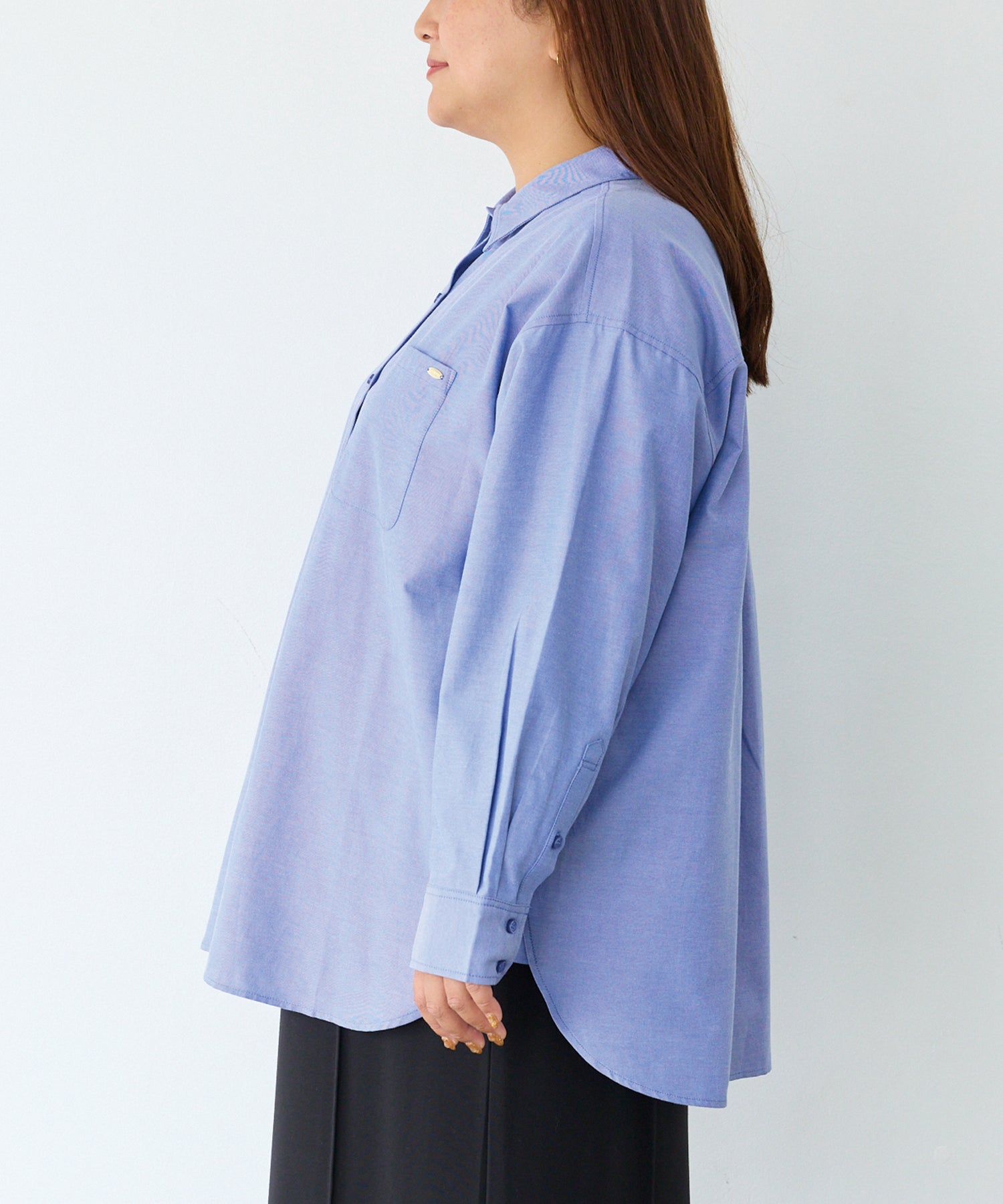 サイド　model:161cm 着用サイズ:3L