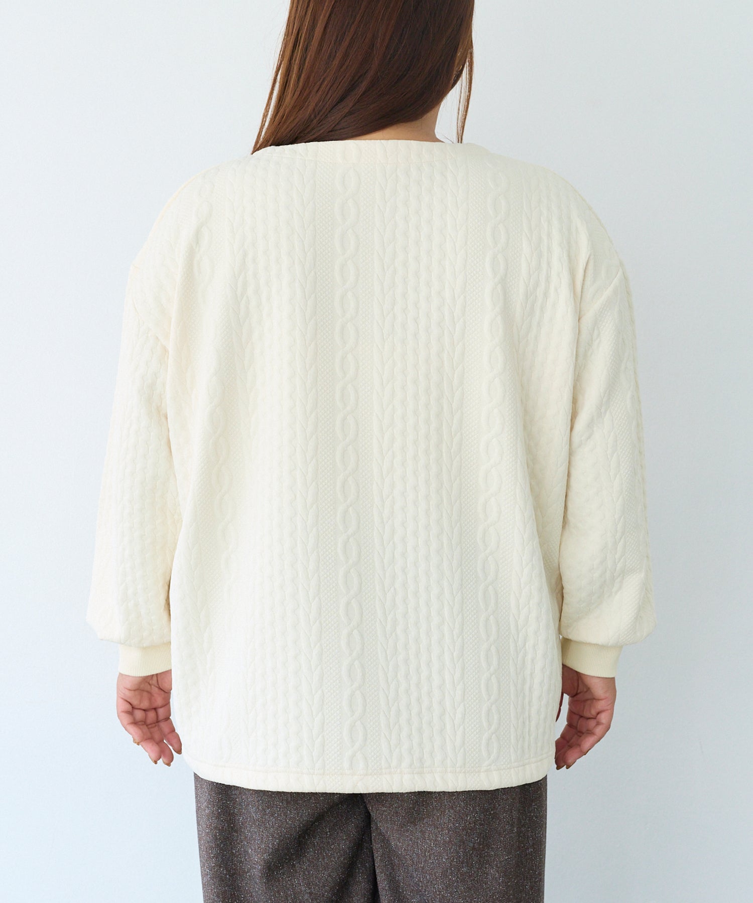 バック　model:161cm 着用サイズ:3L