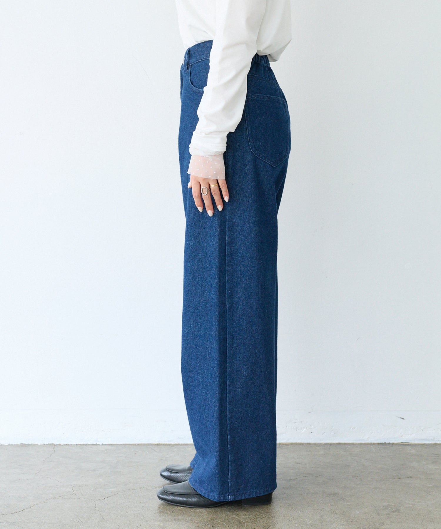 サイド　model:156cm 着用サイズ:M