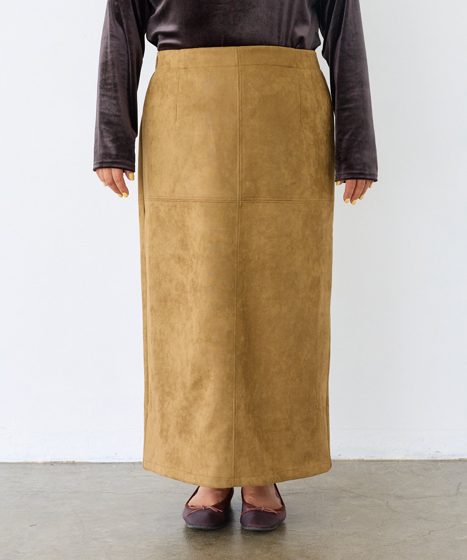 フロント　model:161cm 着用サイズ:3L