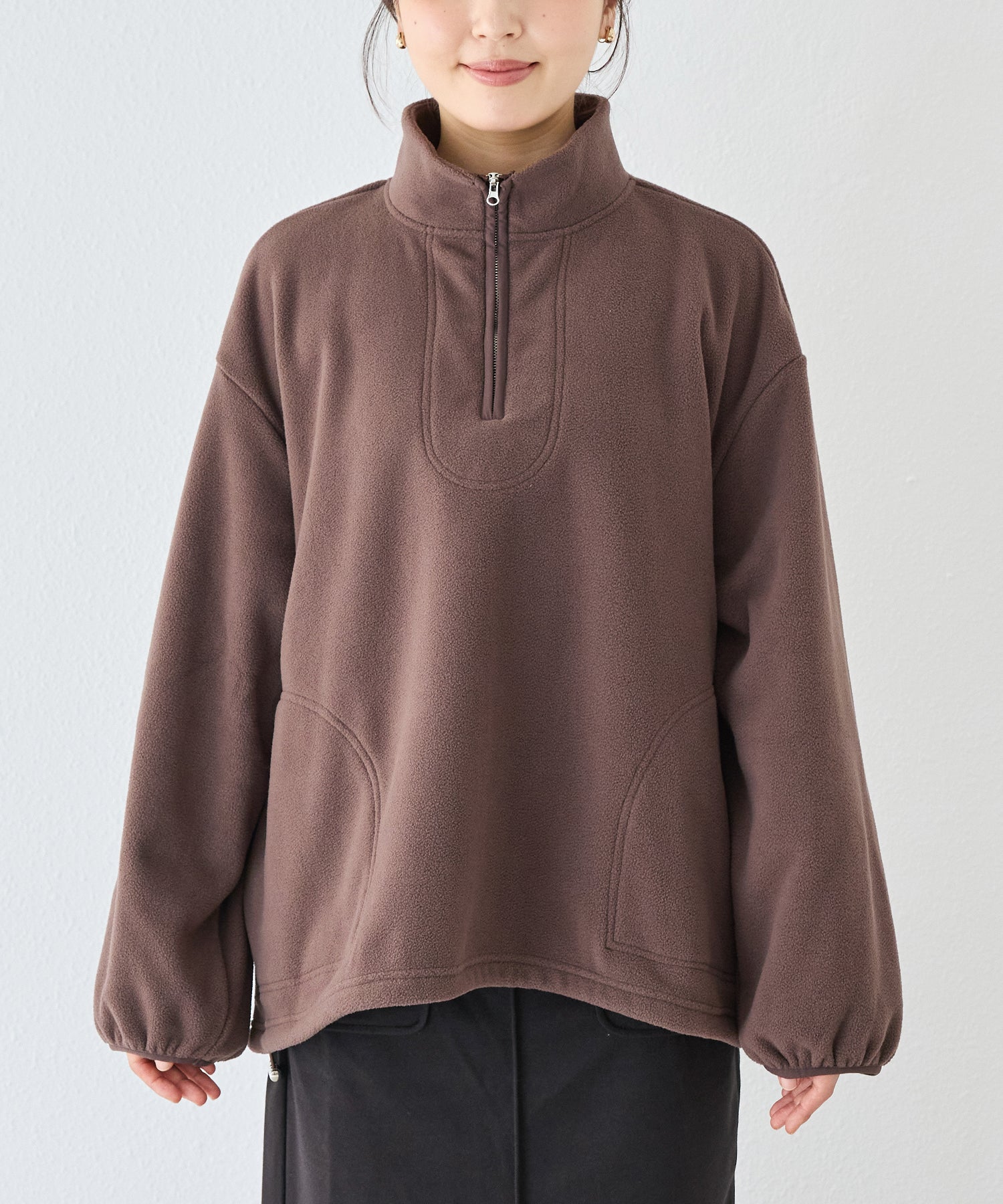 フロント　model:162cm 着用サイズ:M
