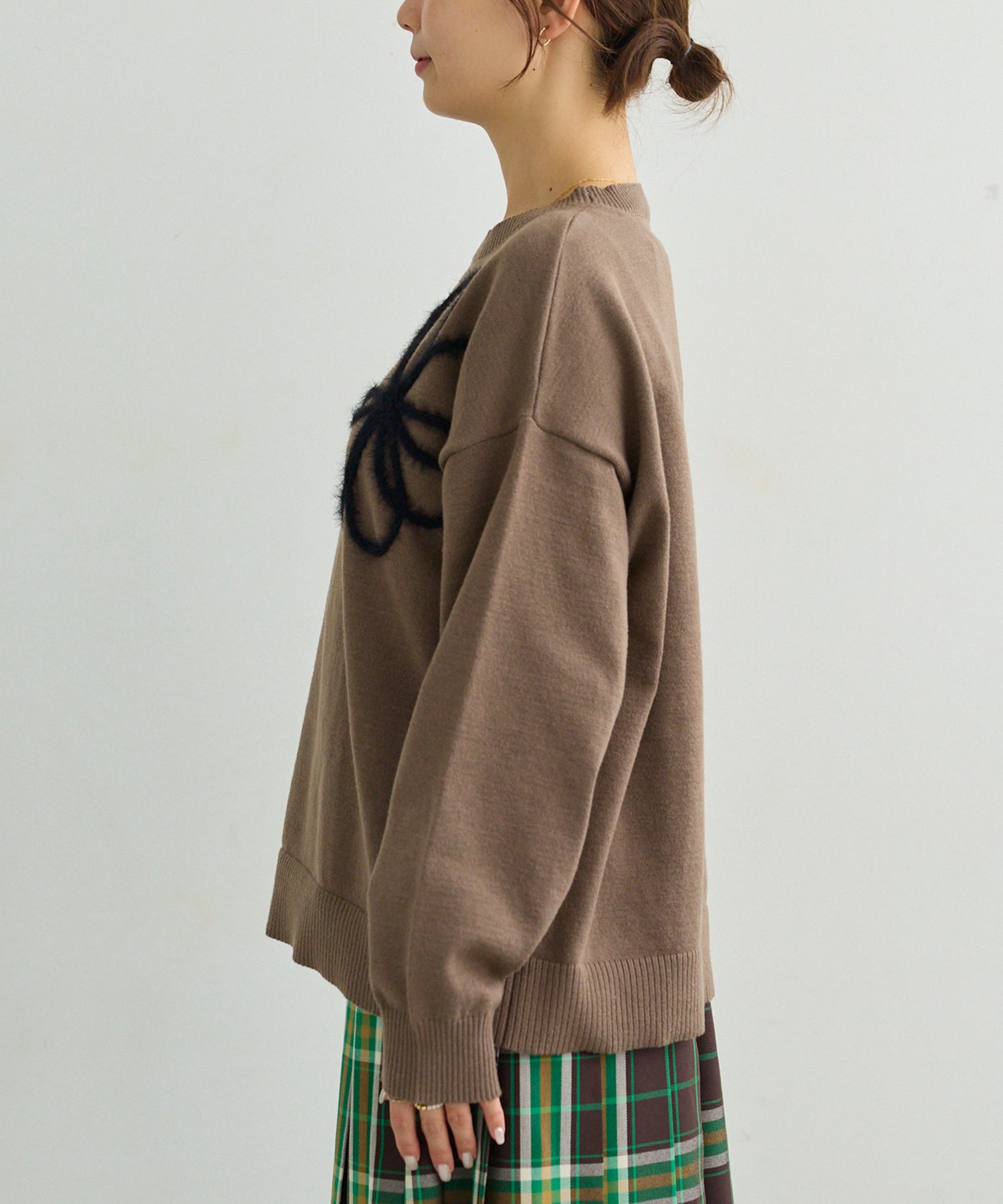 サイド　model:156cm 着用サイズ:F
