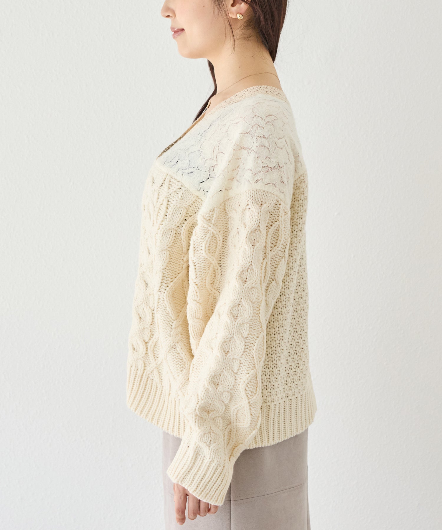 サイド　model:162cm 着用サイズ:F