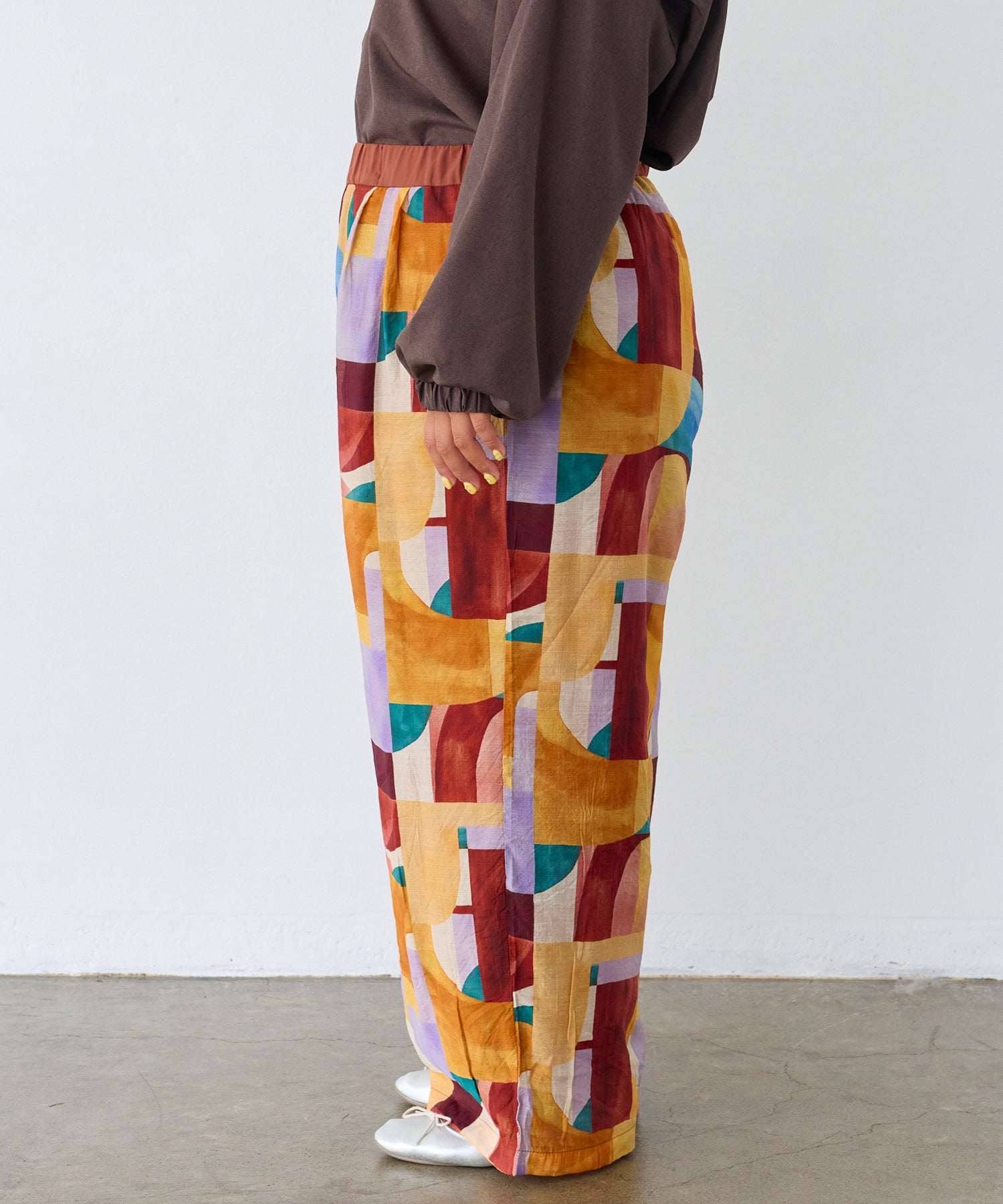 サイド　model:161cm 着用サイズ:3L