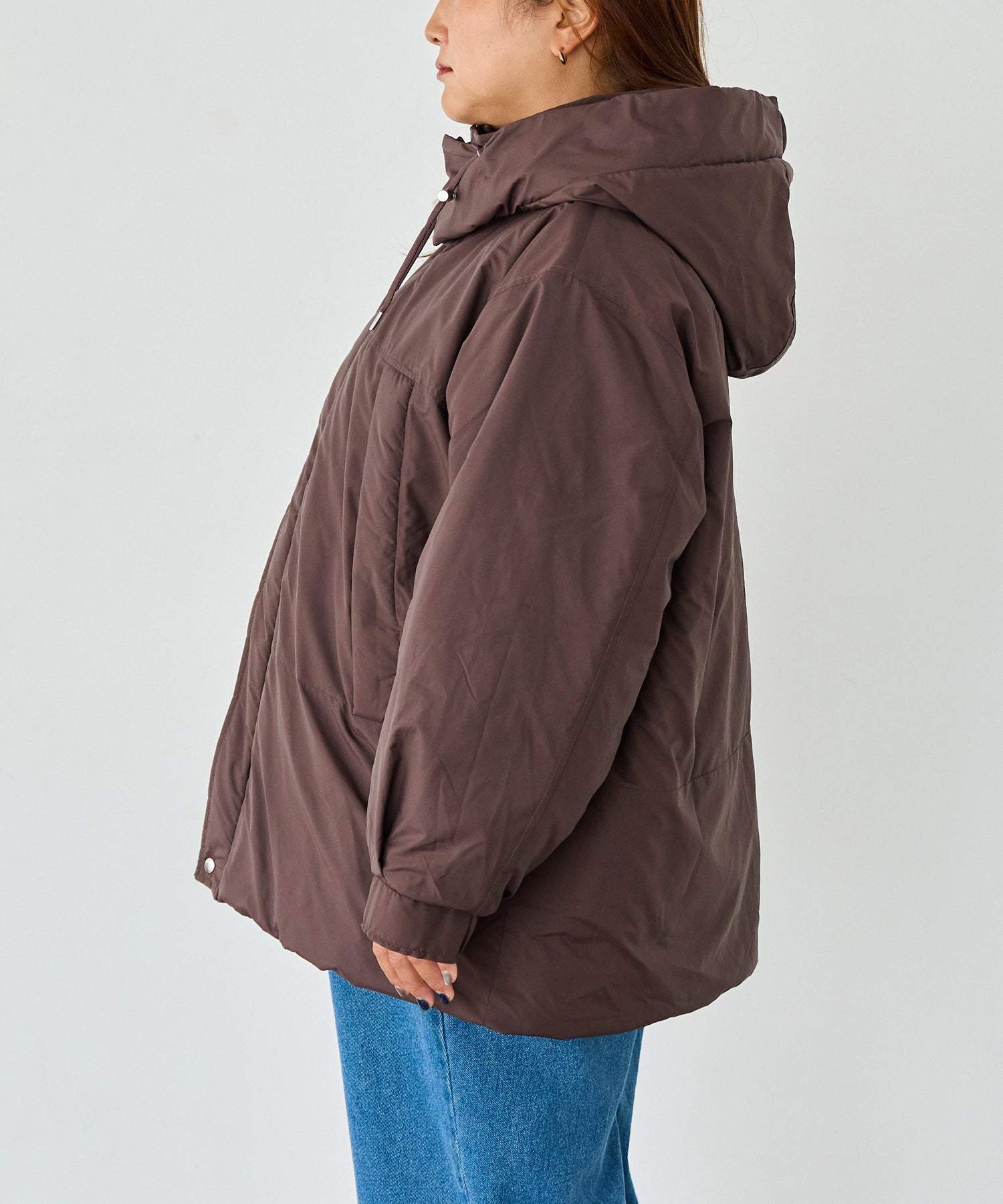サイド　model:161cm 着用サイズ:3L
