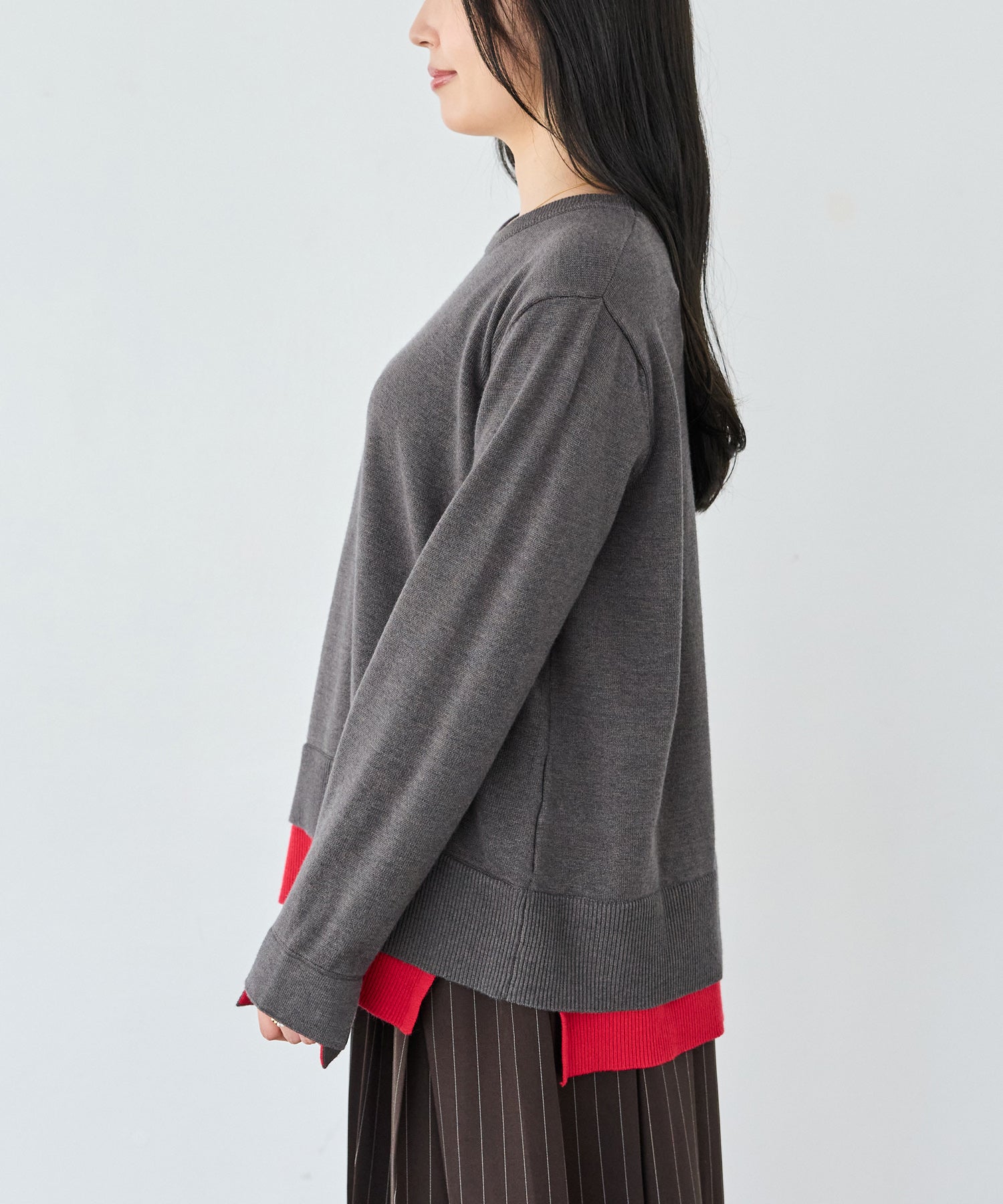 サイド　model:162cm 着用サイズ:F
