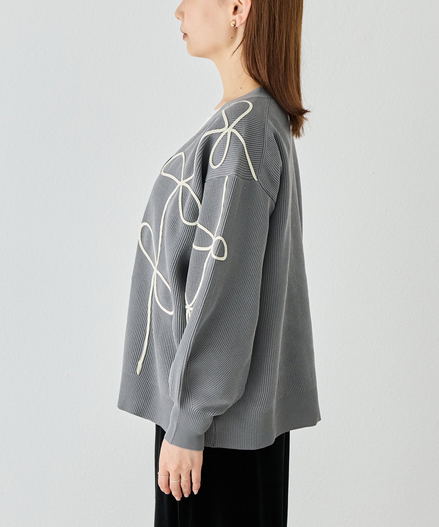 サイド　model:156cm 着用サイズ:F
