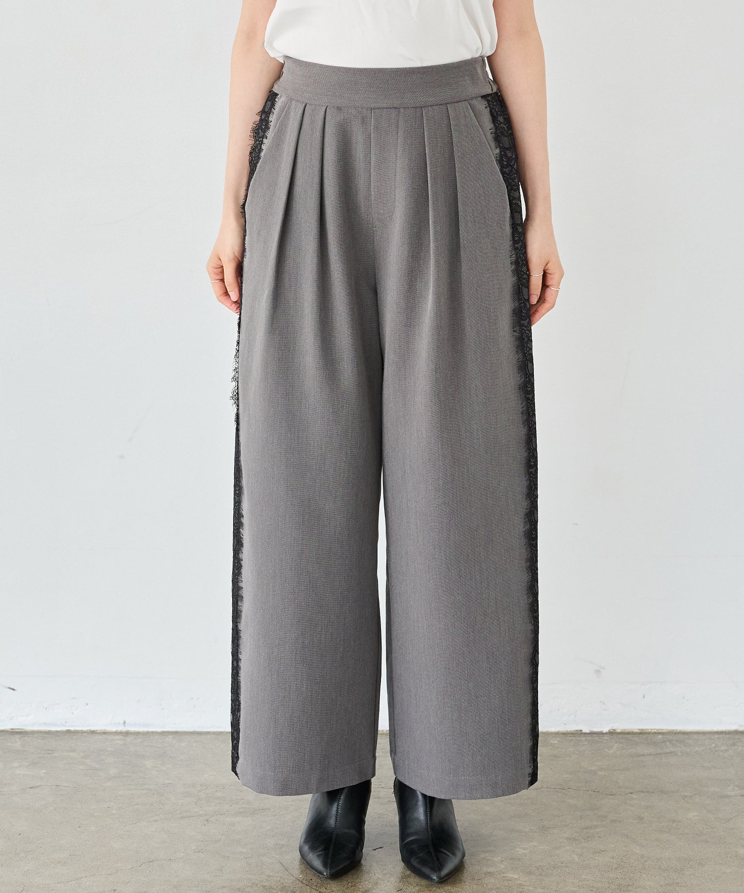 フロント　model:162cm 着用サイズ:M