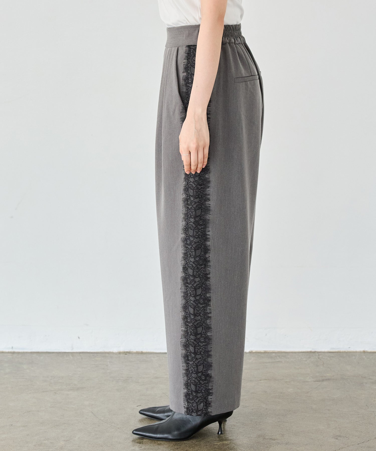 サイド　model:162cm 着用サイズ:M