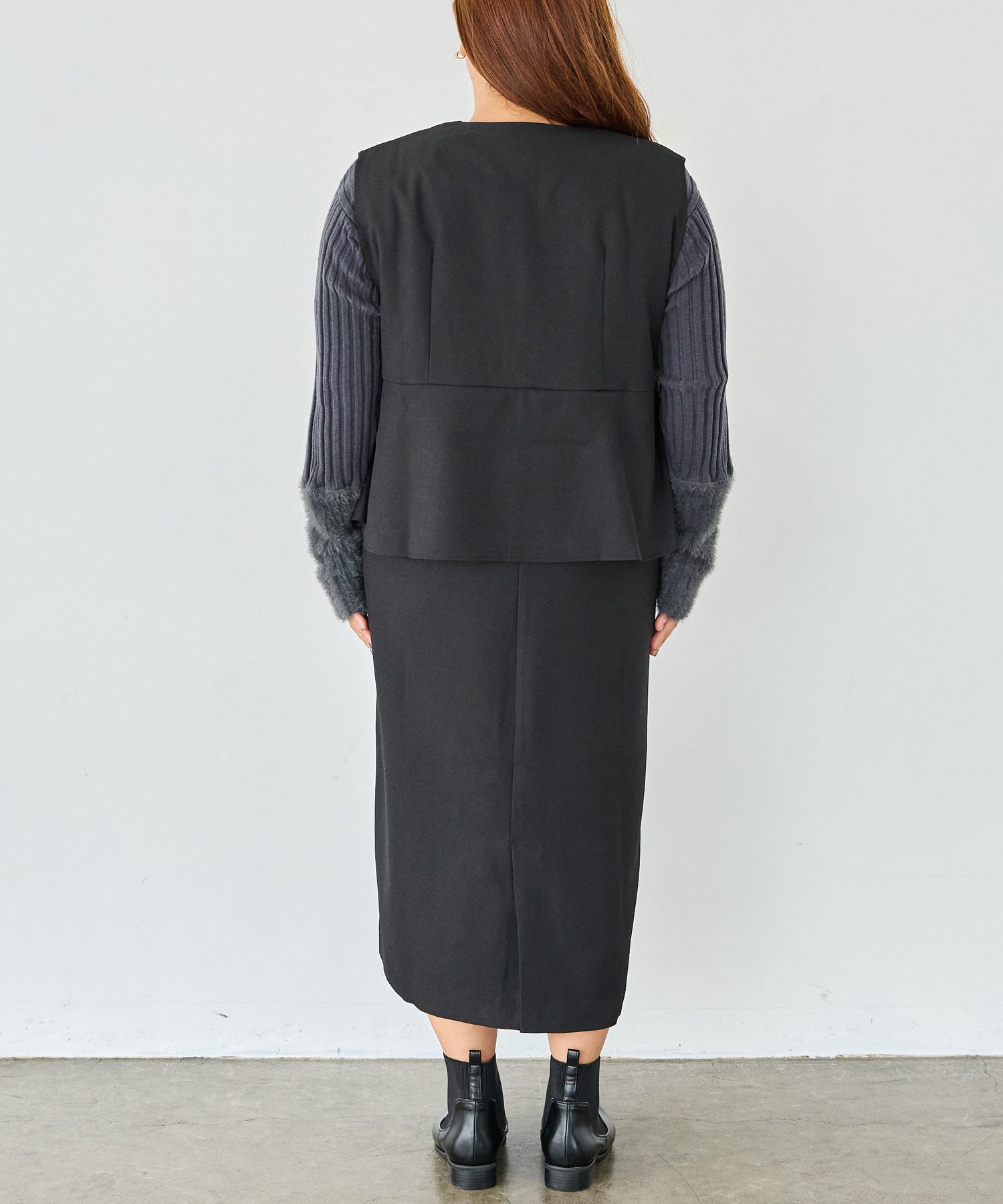 バック　model:161cm 着用サイズ:3L