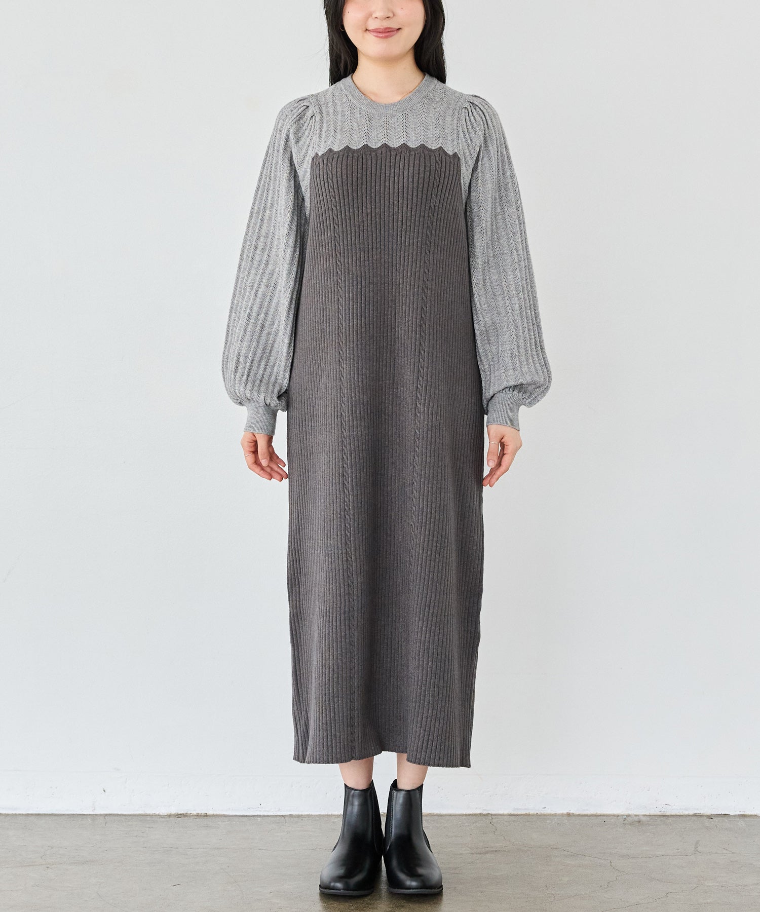 フロント　model:162cm 着用サイズ:F