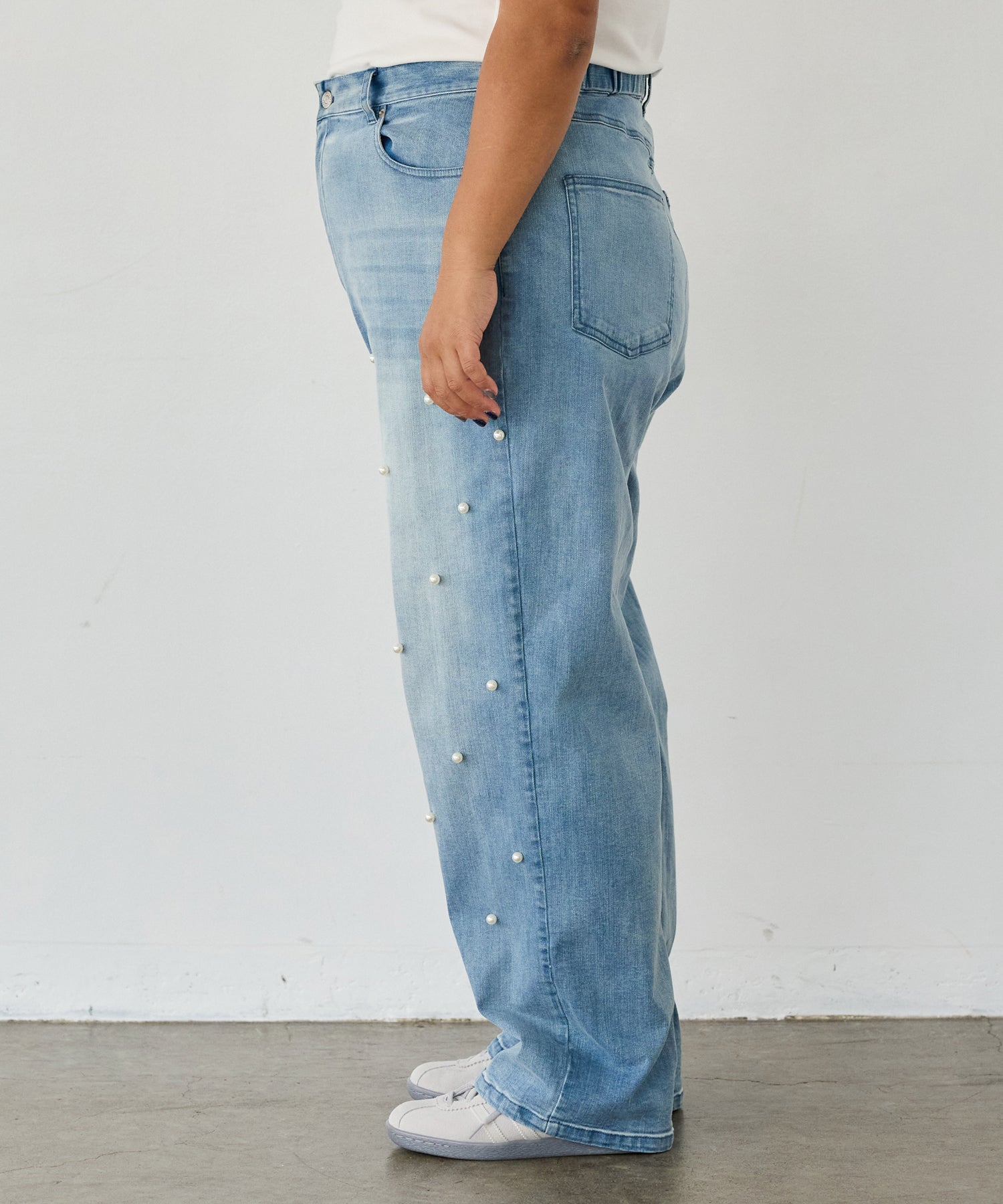 サイド　model:161cm 着用サイズ:3L