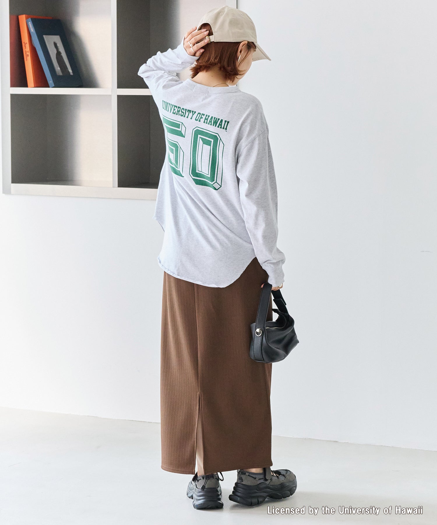 【ゆったり甲高】厚底 メリージェーンスニーカー