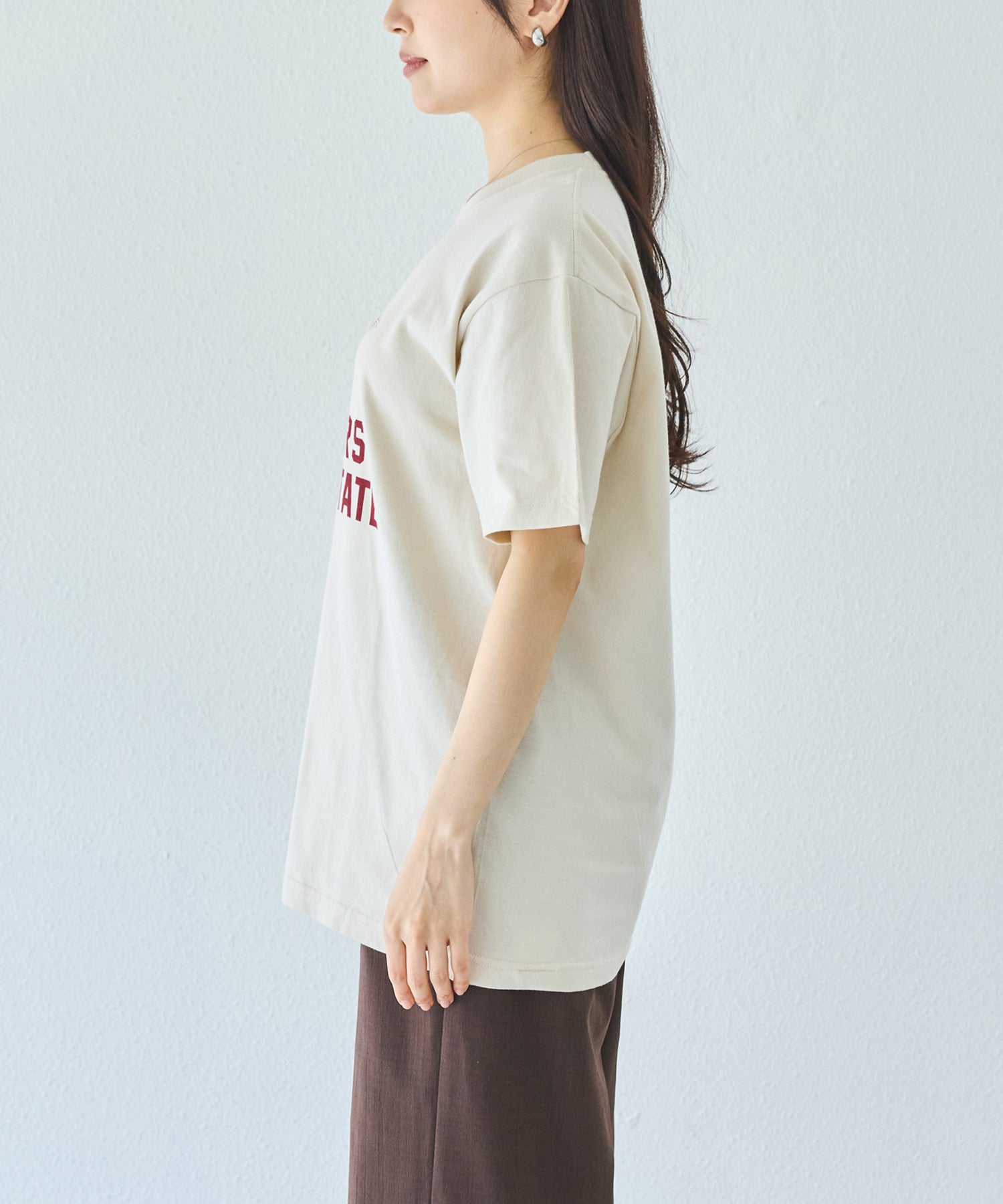 サイド　model:163cm 着用サイズ:M