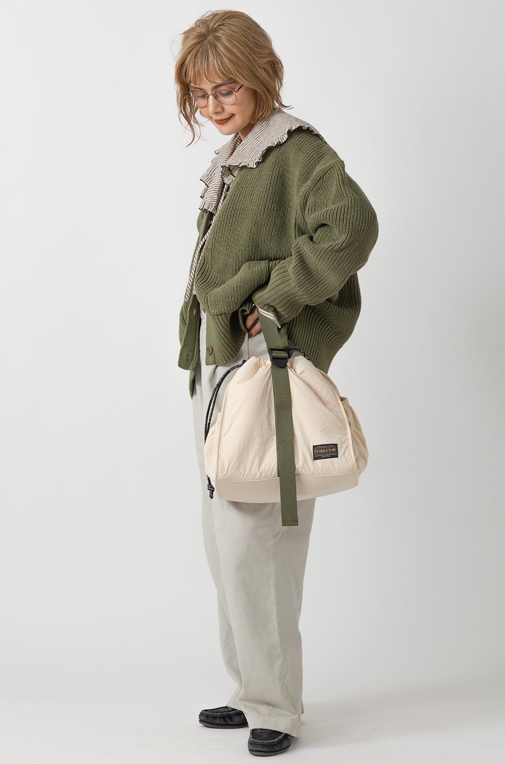 PENDLETON× MARIE INABA コラボ DRAW 2WAY BAG