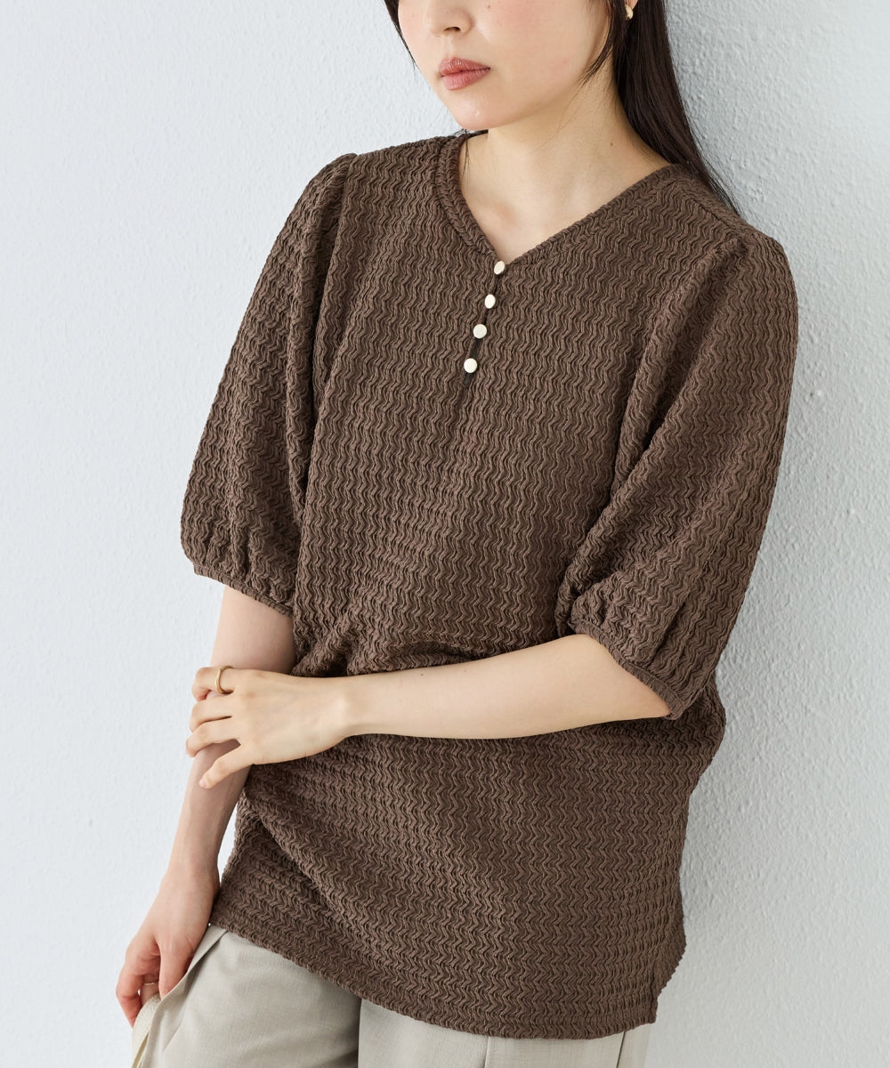 ブラウン　model:163cm 着用サイズ:M