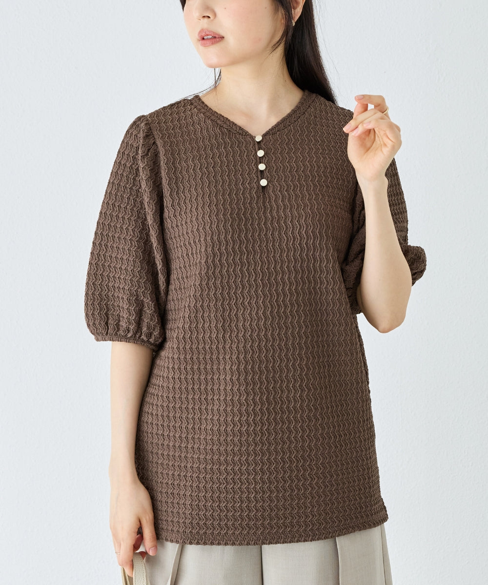 ブラウン　model:163cm 着用サイズ:M