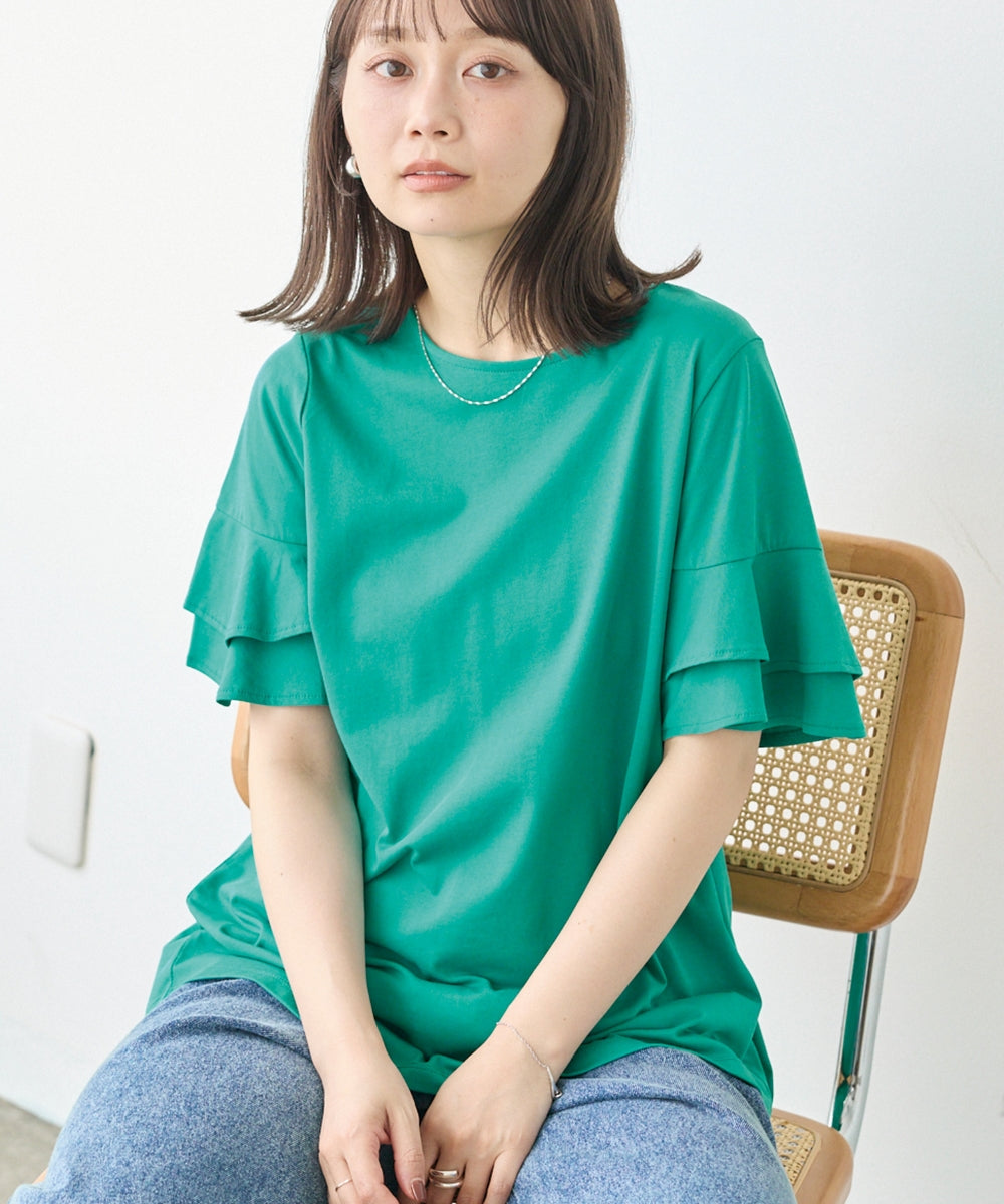 グリーン　model:156cm 着用サイズ:M