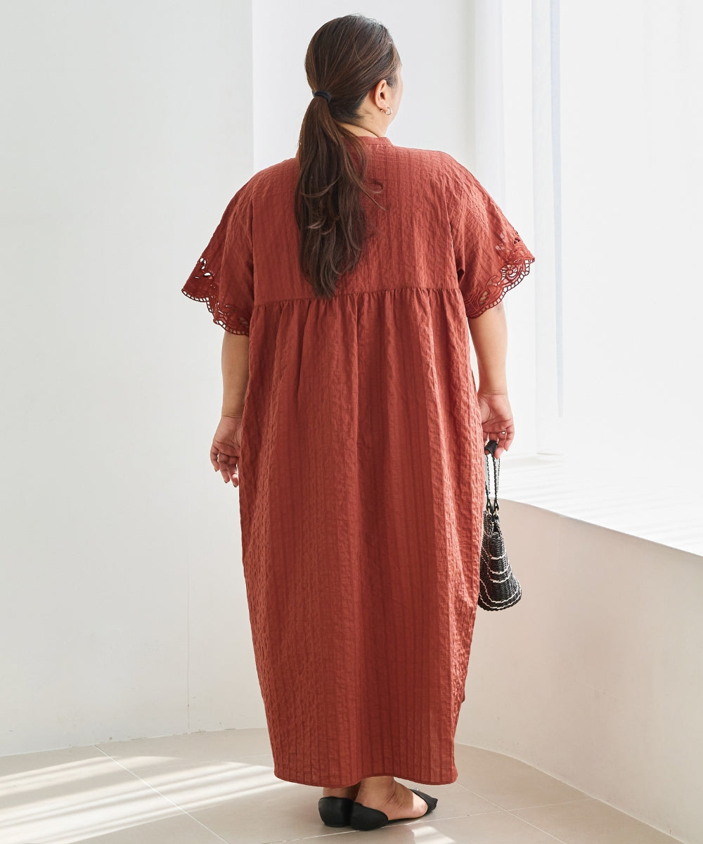 ブラウン　model:161cm 着用サイズ:3L