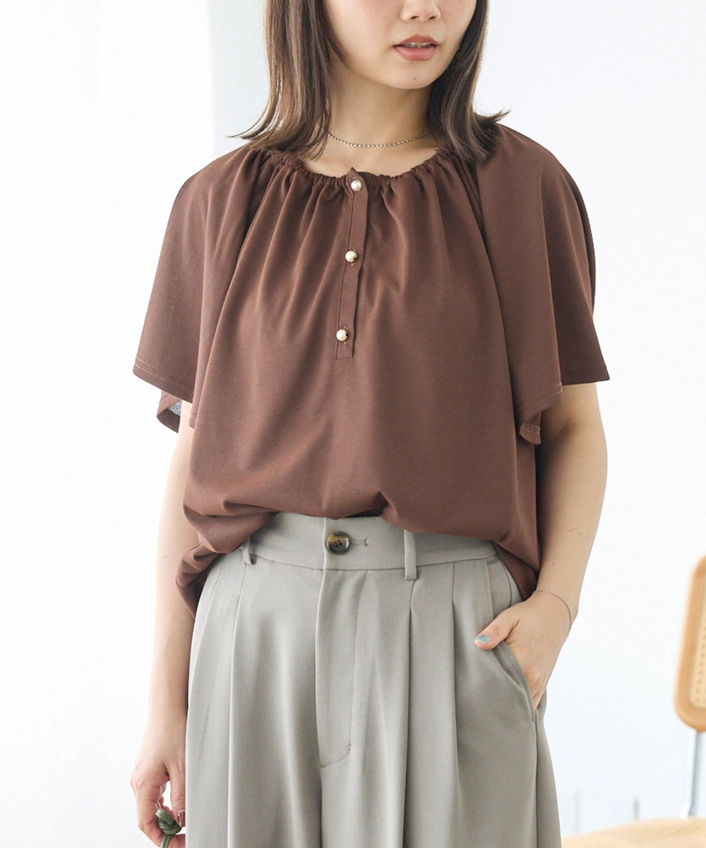ブラウン　model:156cm 着用サイズ:M