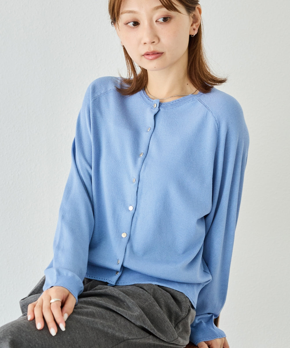 ブルー　model:156cm 着用サイズ:F