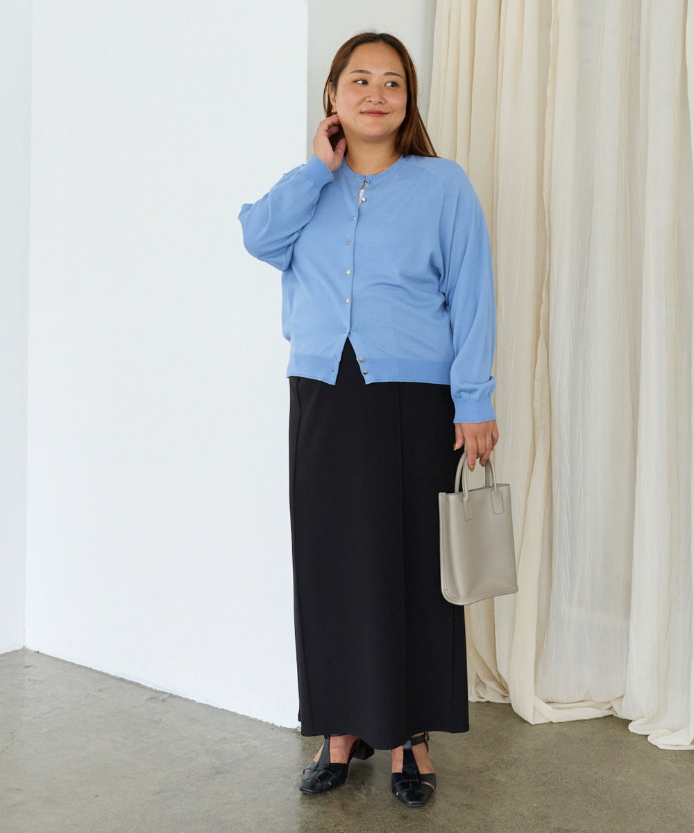 ブルー　model:161cm 着用サイズ:3L
