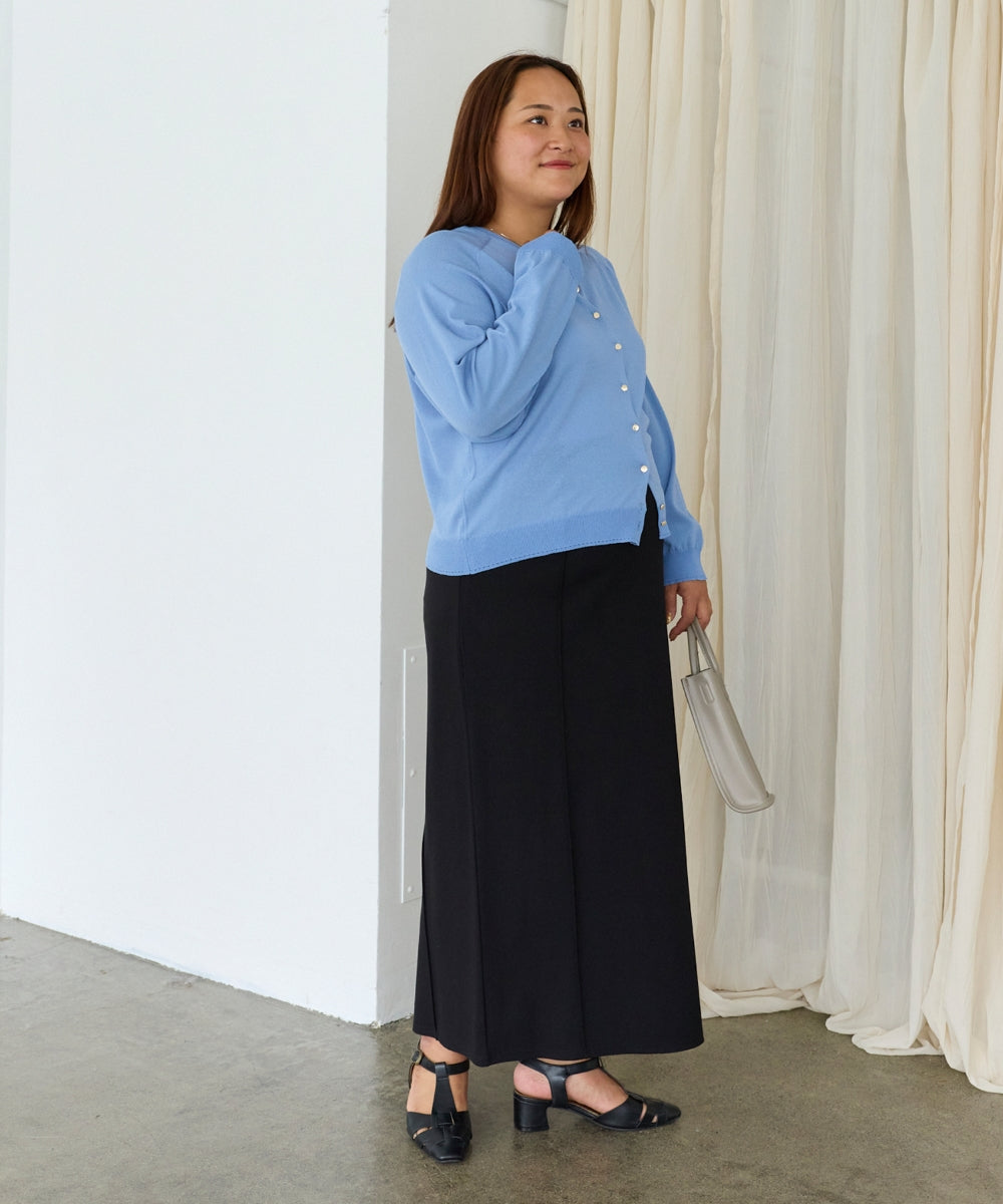 ブルー　model:161cm 着用サイズ:3L
