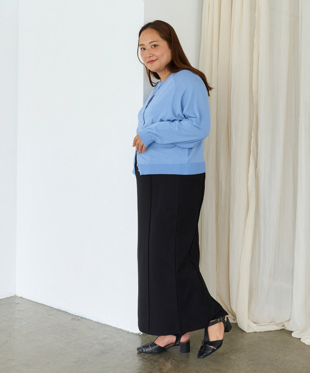 ブルー　model:161cm 着用サイズ:3L