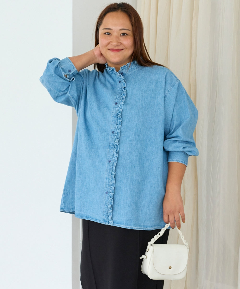 サックス　model:161cm 着用サイズ:3L