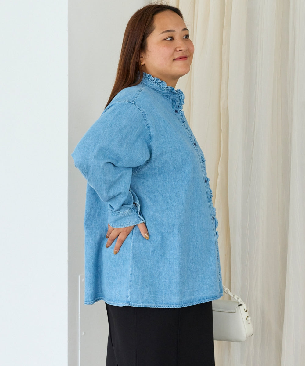 サックス　model:161cm 着用サイズ:3L