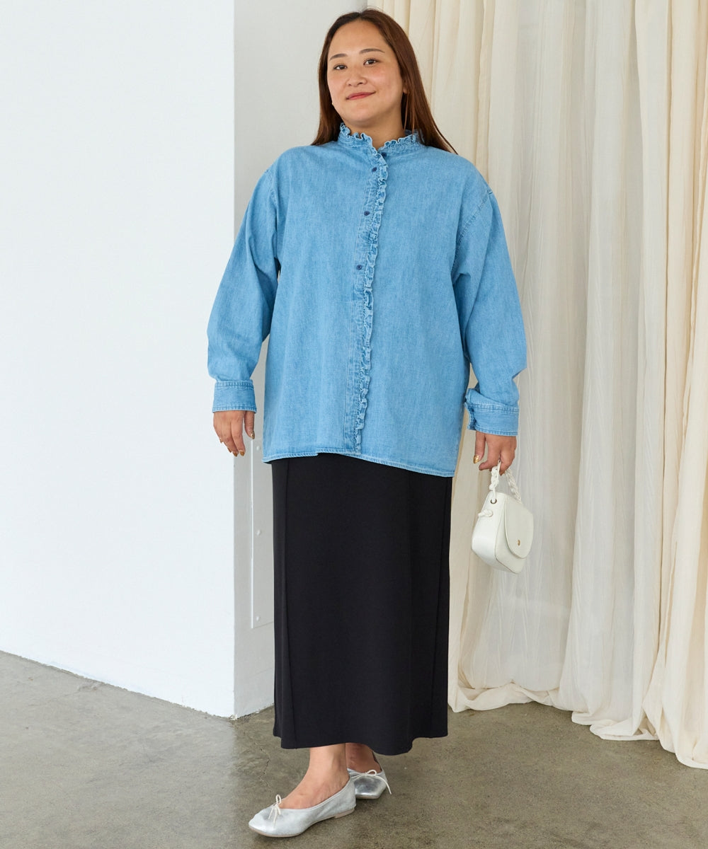 サックス　model:161cm 着用サイズ:3L