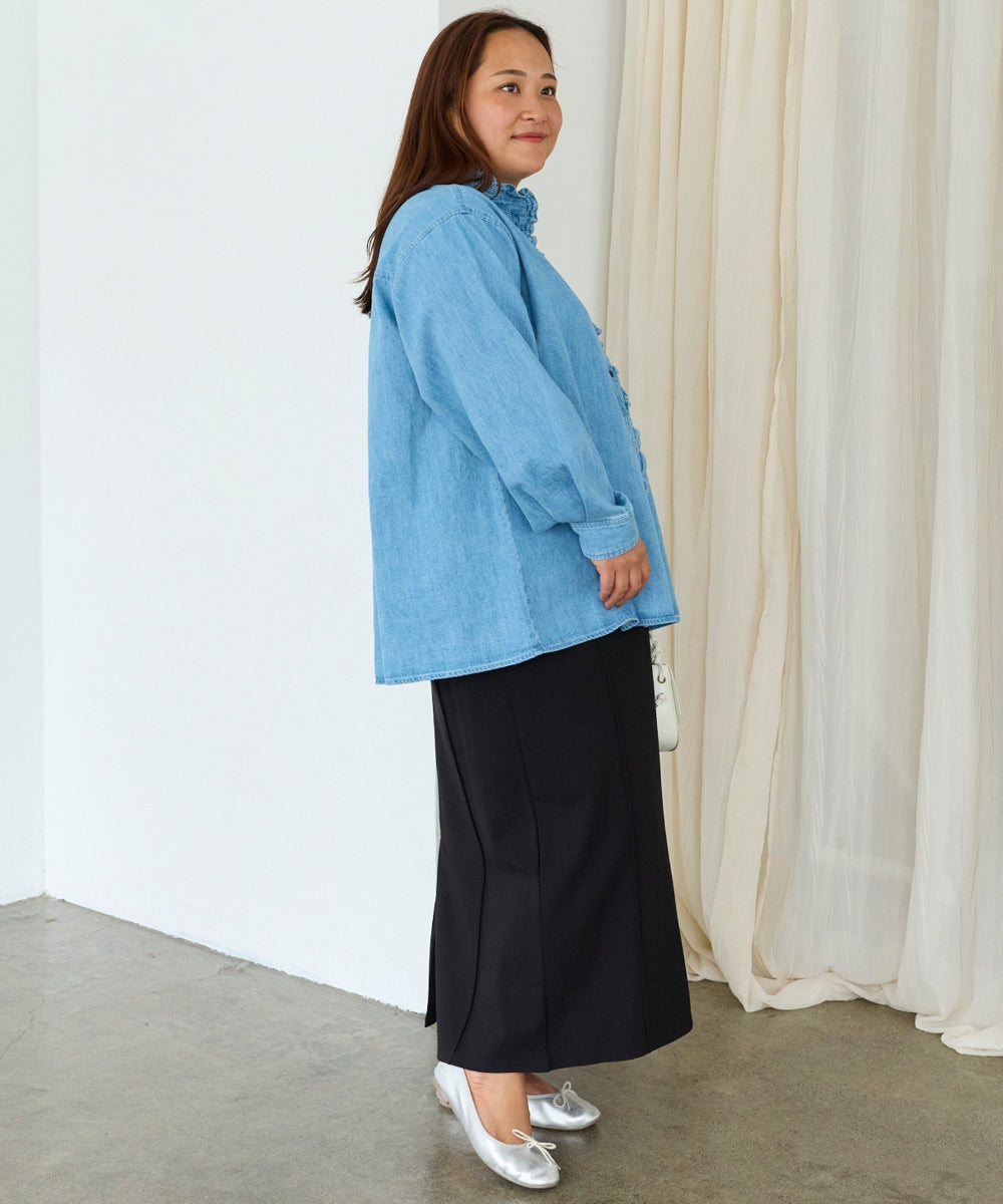 サックス　model:161cm 着用サイズ:3L