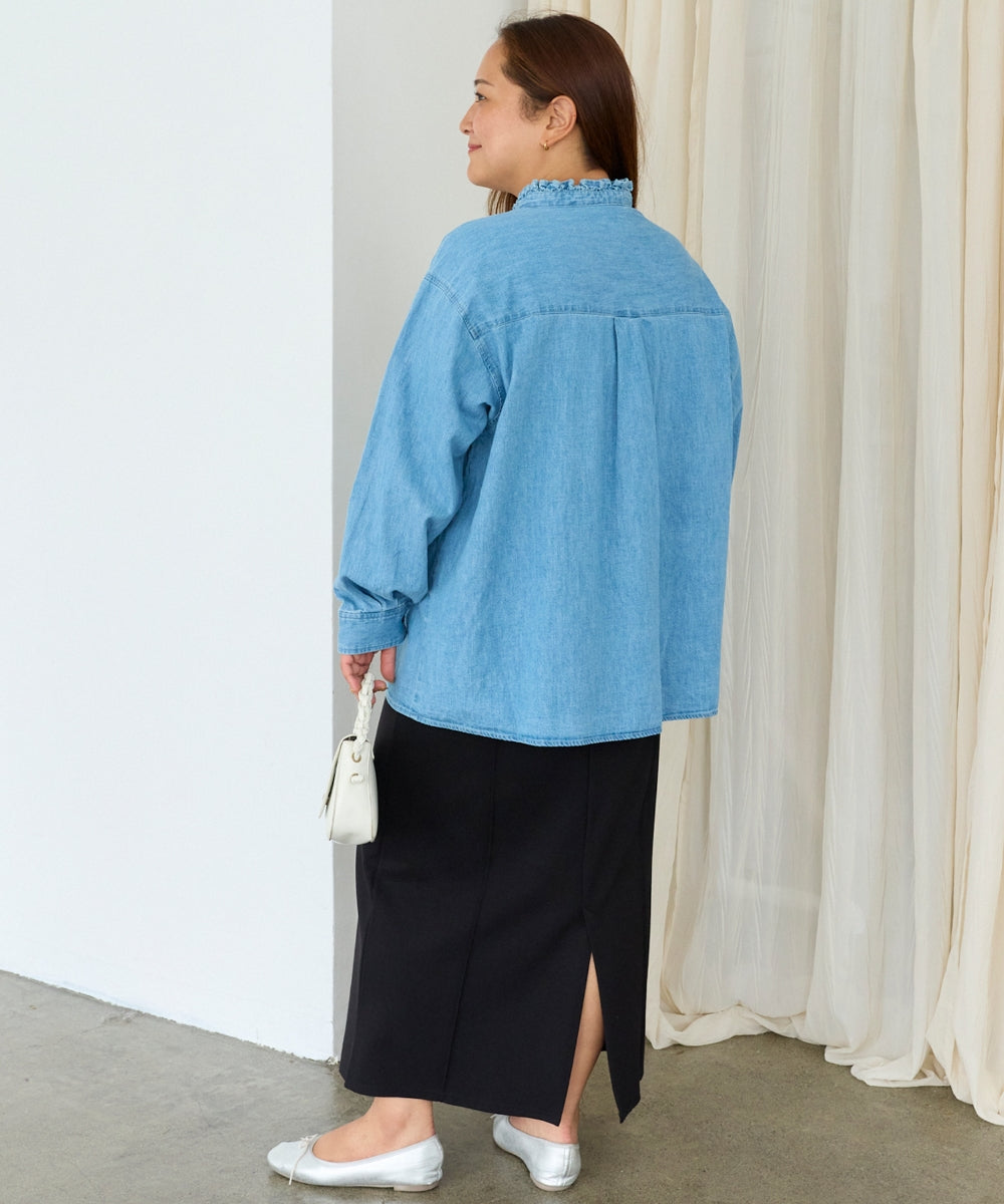 サックス　model:161cm 着用サイズ:3L