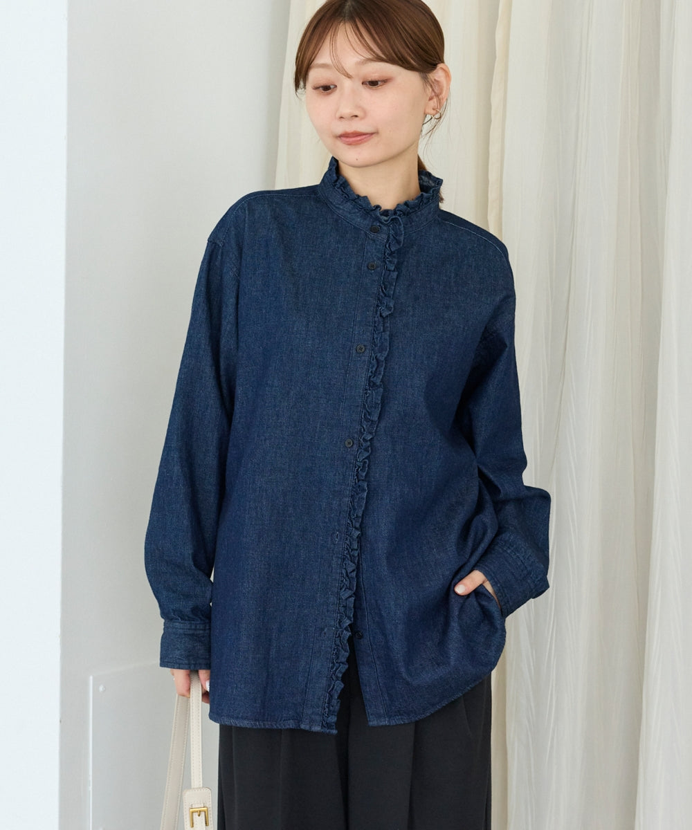 ネイビー　model:156cm 着用サイズ:M