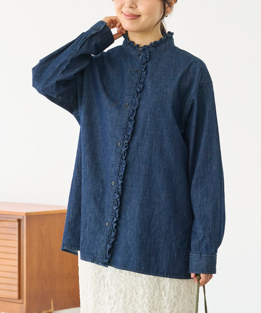 ネイビー　model:162cm 着用サイズ:M
